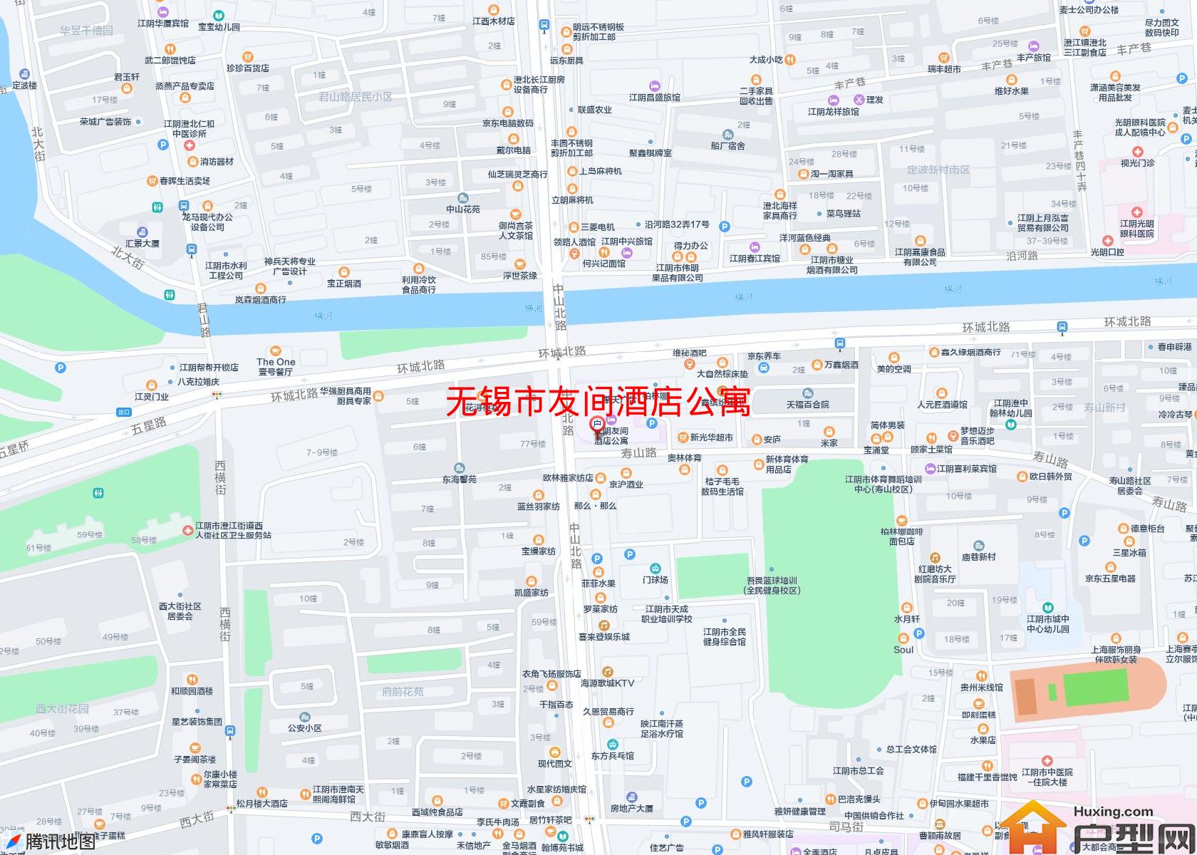 友间酒店公寓小区 - 户型网