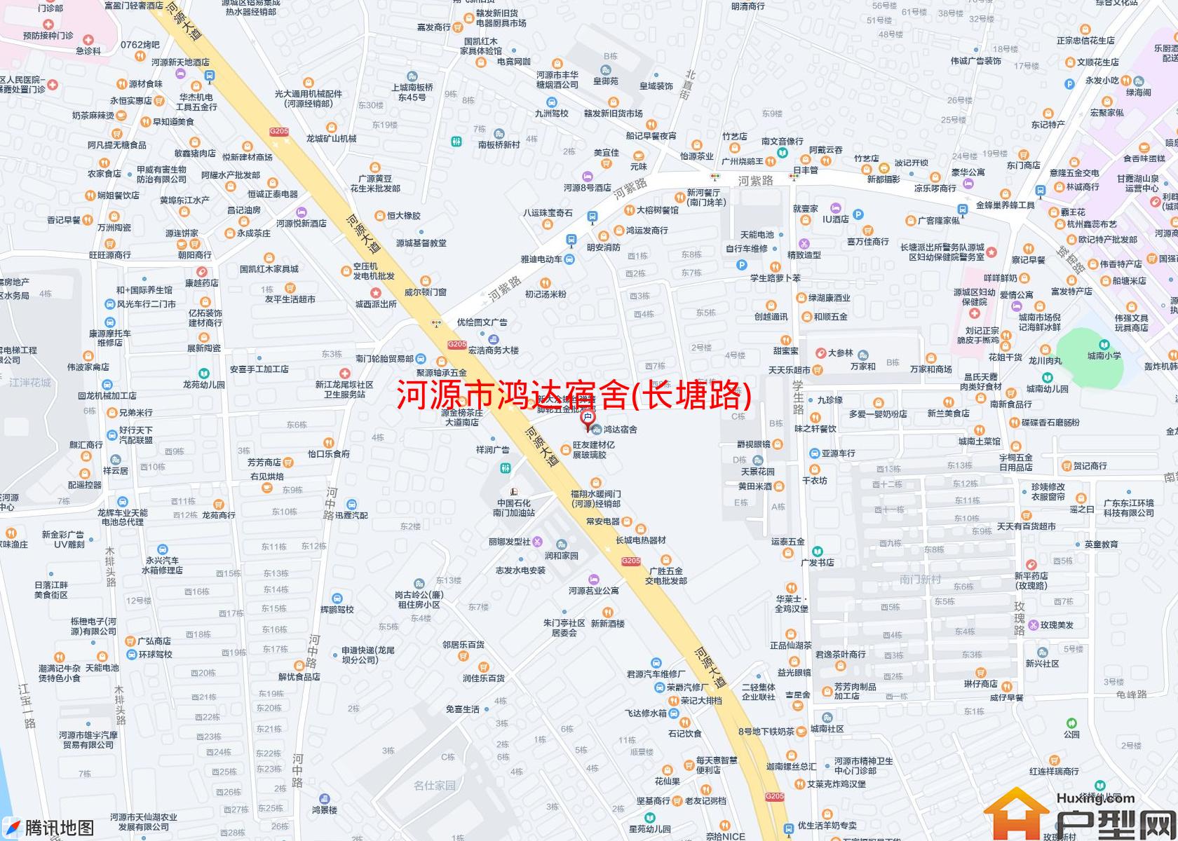 鸿达宿舍(长塘路)小区 - 户型网