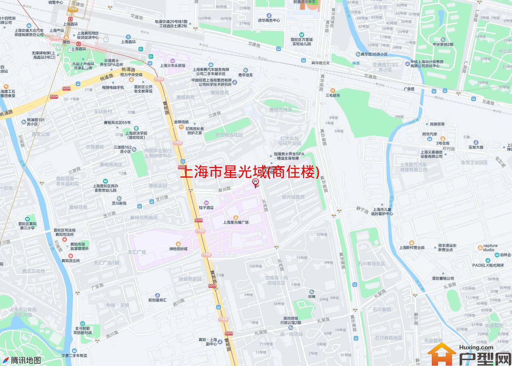 星光域(商住楼)小区 - 户型网