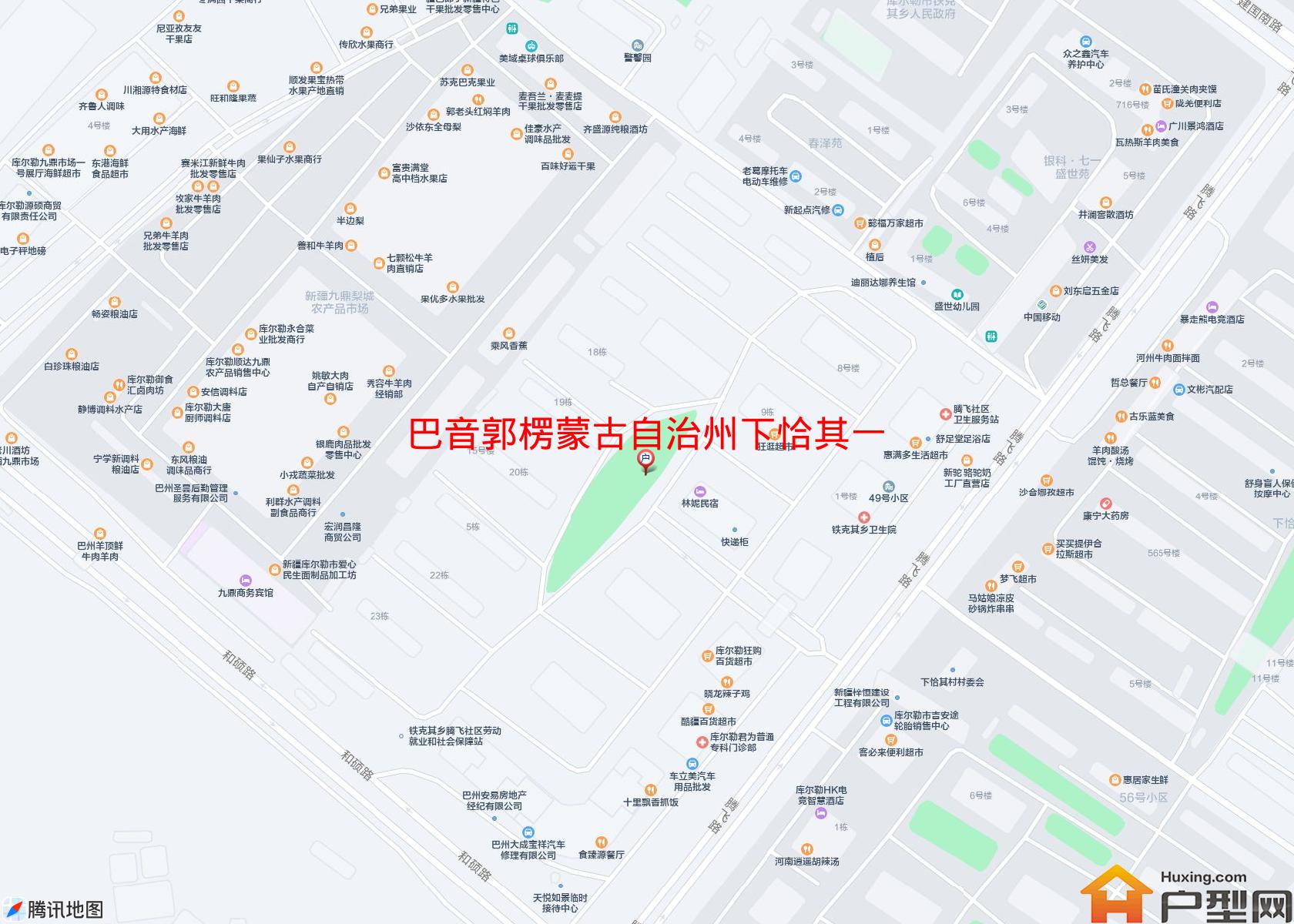 下恰其一号家园(腾飞路)小区 - 户型网
