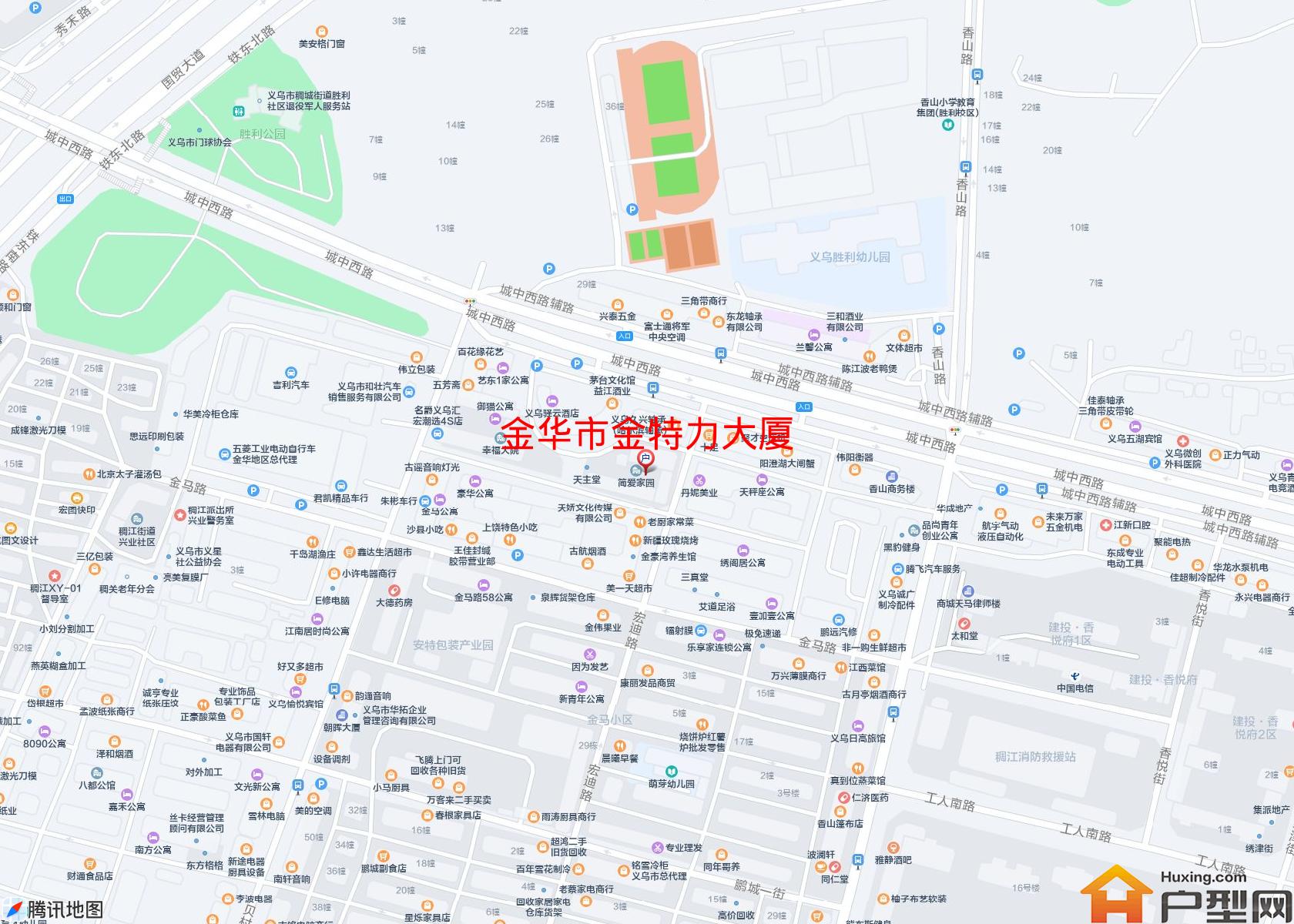 金特力大厦小区 - 户型网