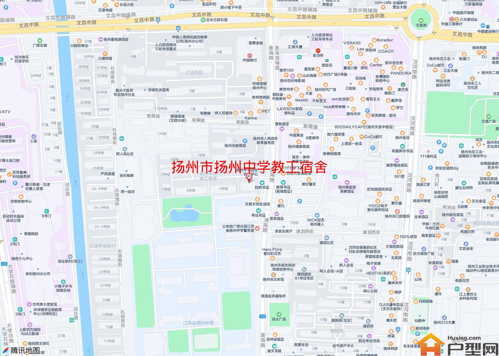 扬州中学教工宿舍小区 - 户型网