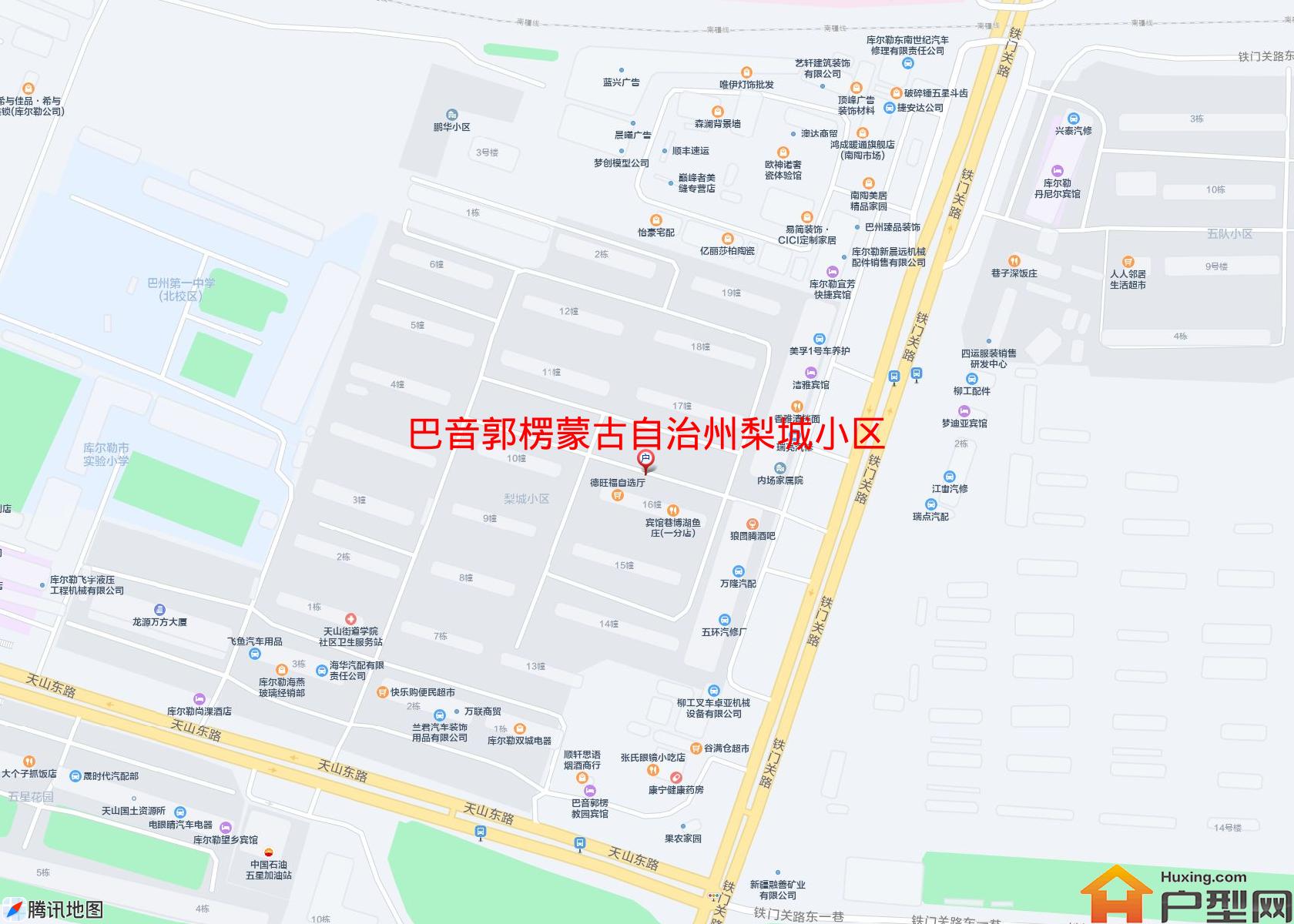 梨城小区(天山东路7号)小区 - 户型网