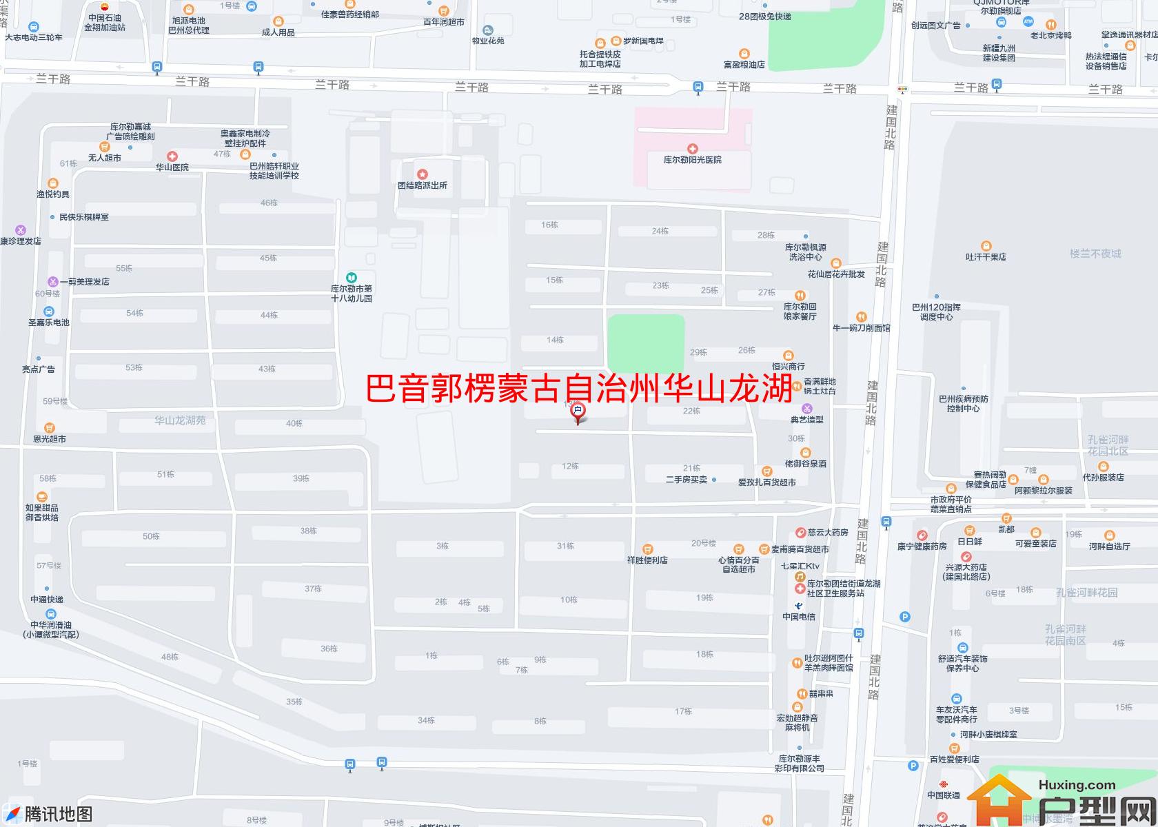 华山龙湖苑(建国南路24号)小区 - 户型网
