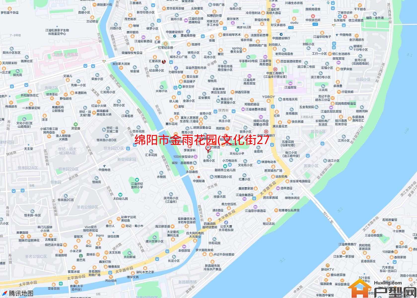 金雨花园(文化街27号)小区 - 户型网