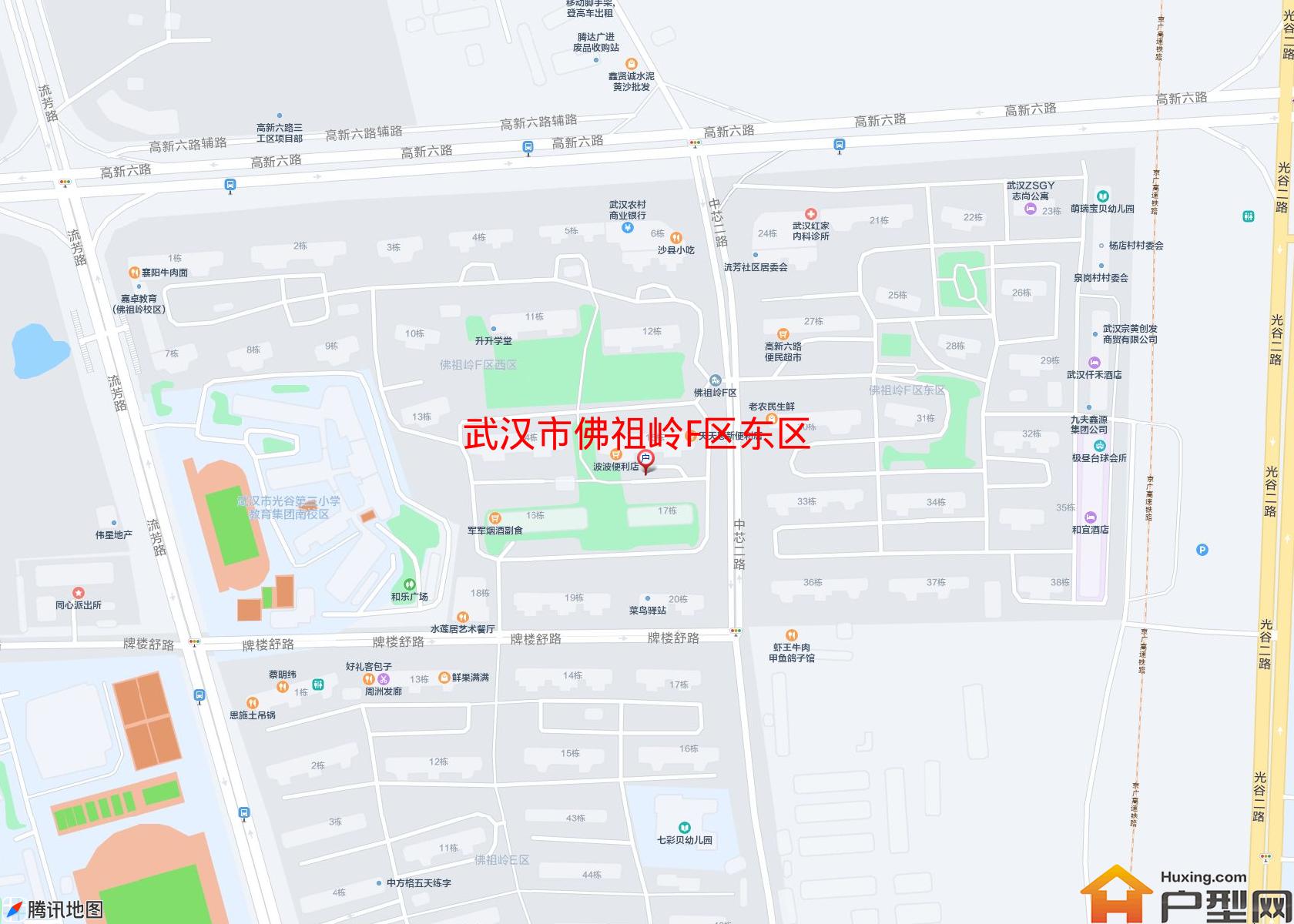 佛祖岭F区东区小区 - 户型网