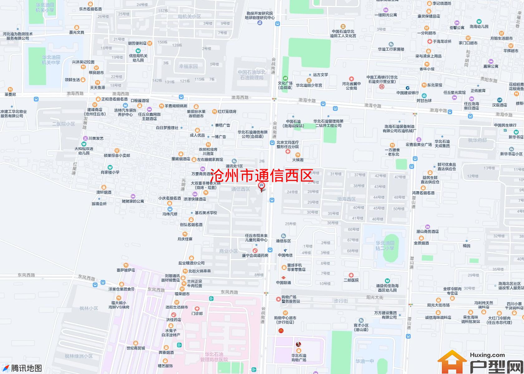 通信西区小区 - 户型网