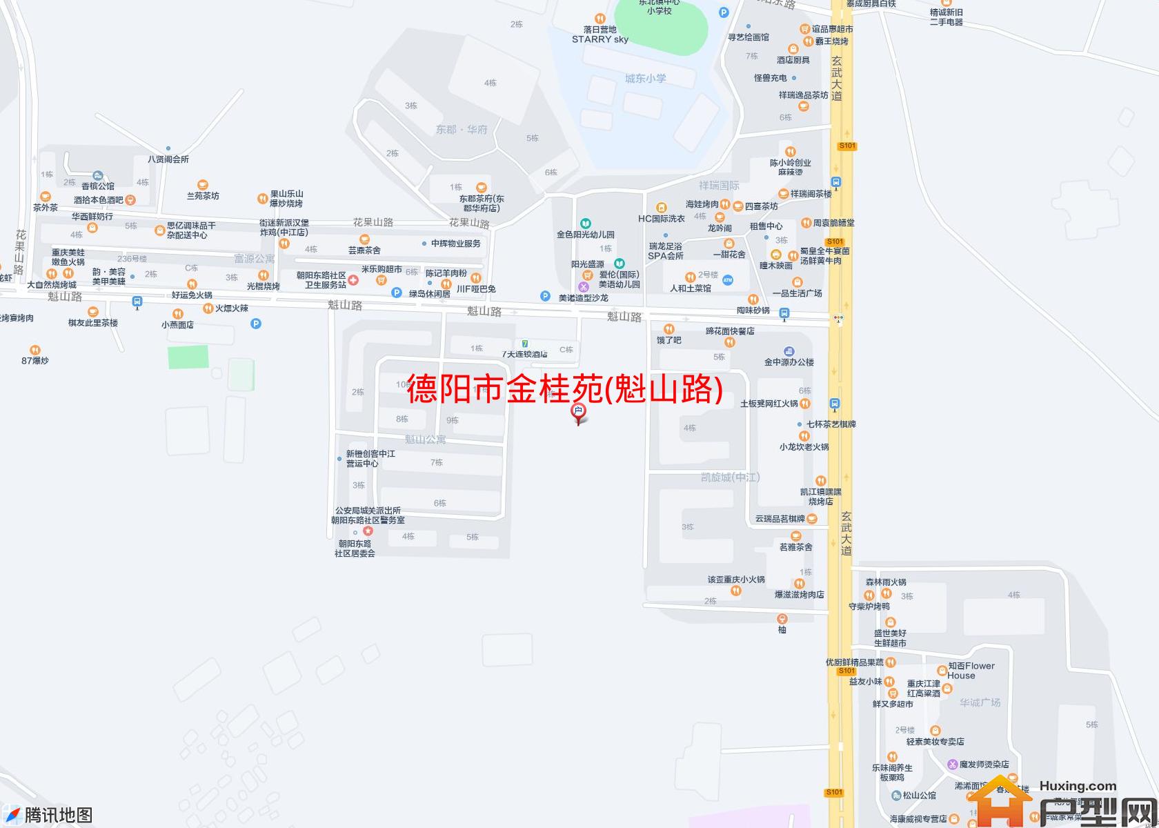 金桂苑(魁山路)小区 - 户型网