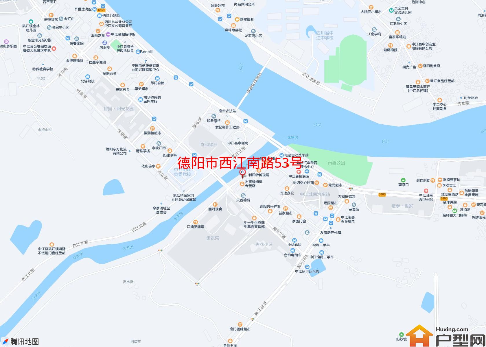 西江南路53号小区 - 户型网