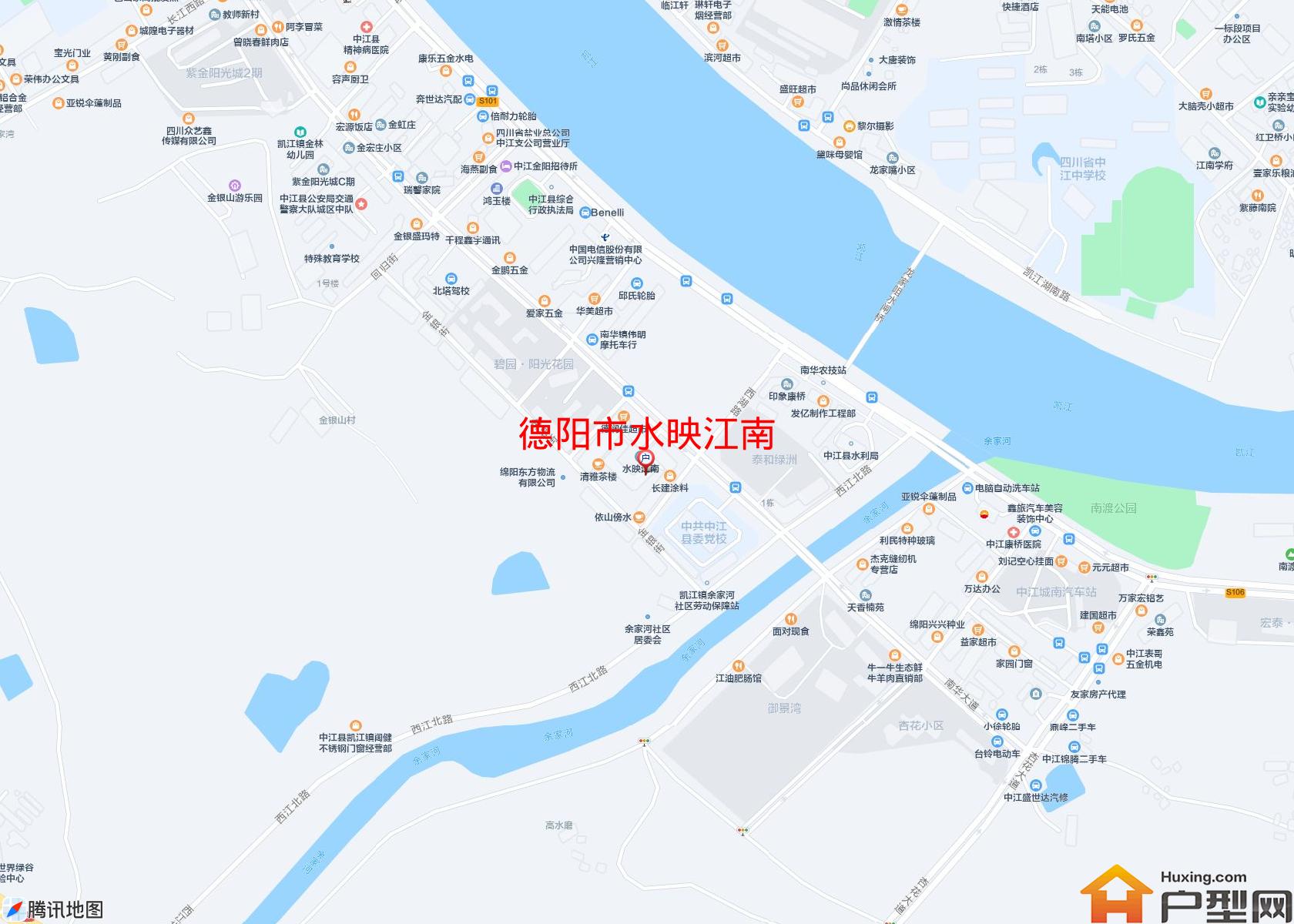 水映江南小区 - 户型网