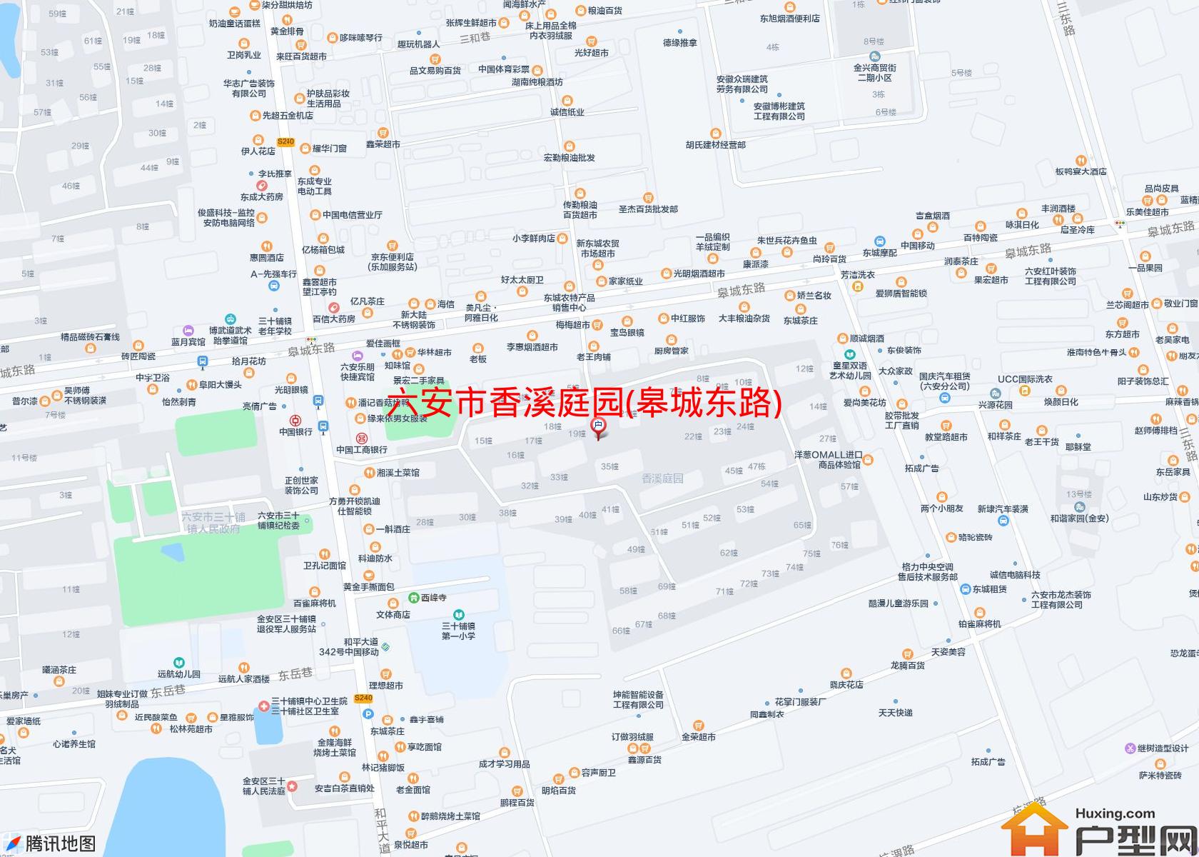 香溪庭园(皋城东路)小区 - 户型网