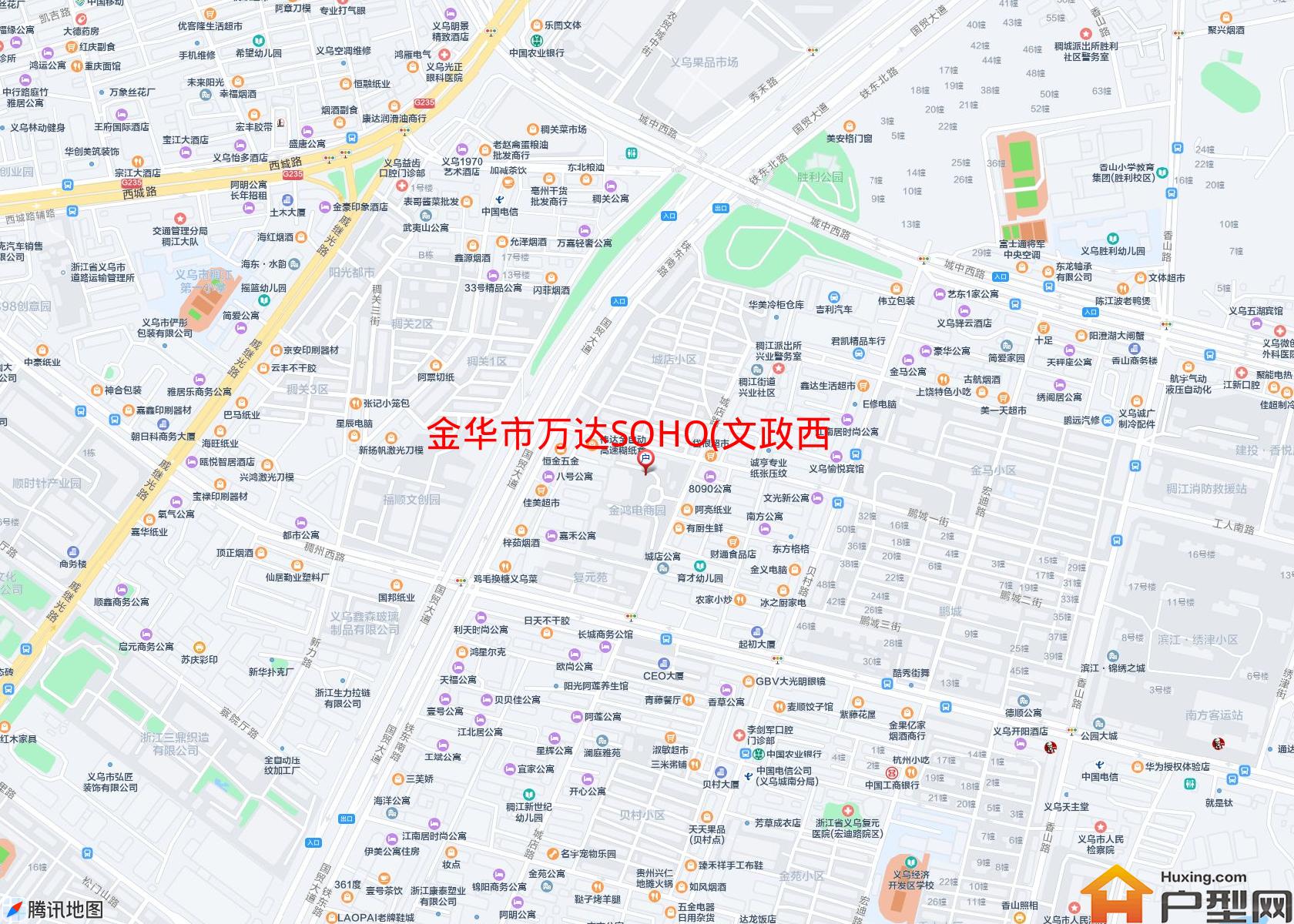 万达SOHO(文政西路)小区 - 户型网
