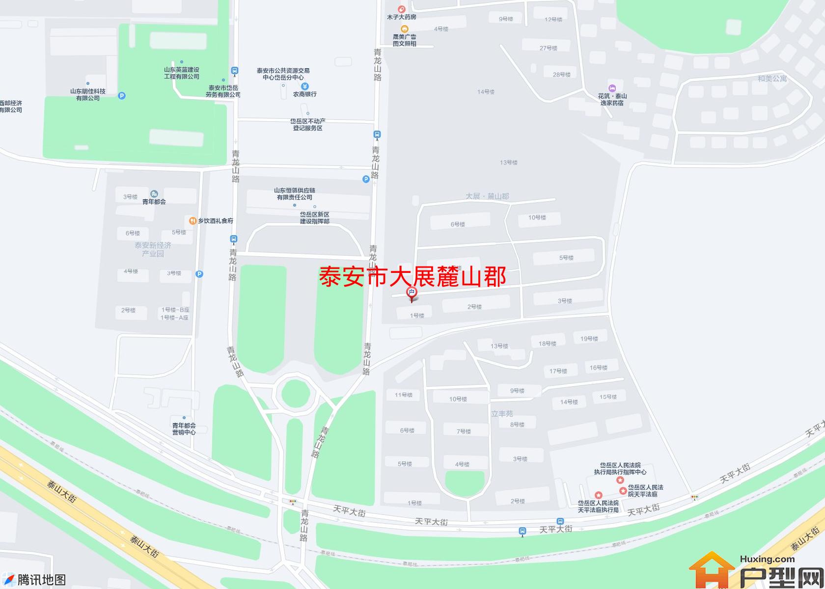 大展麓山郡小区 - 户型网