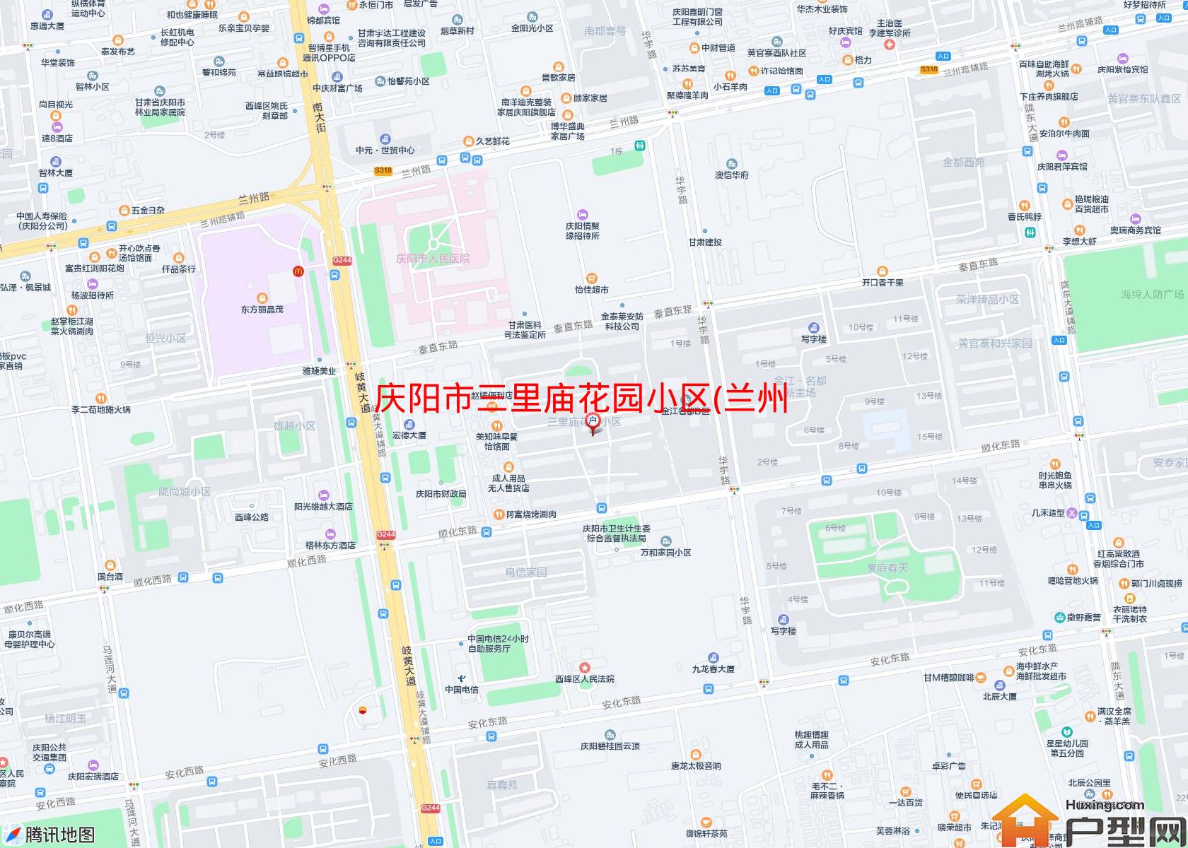 三里庙花园小区(兰州路)小区 - 户型网