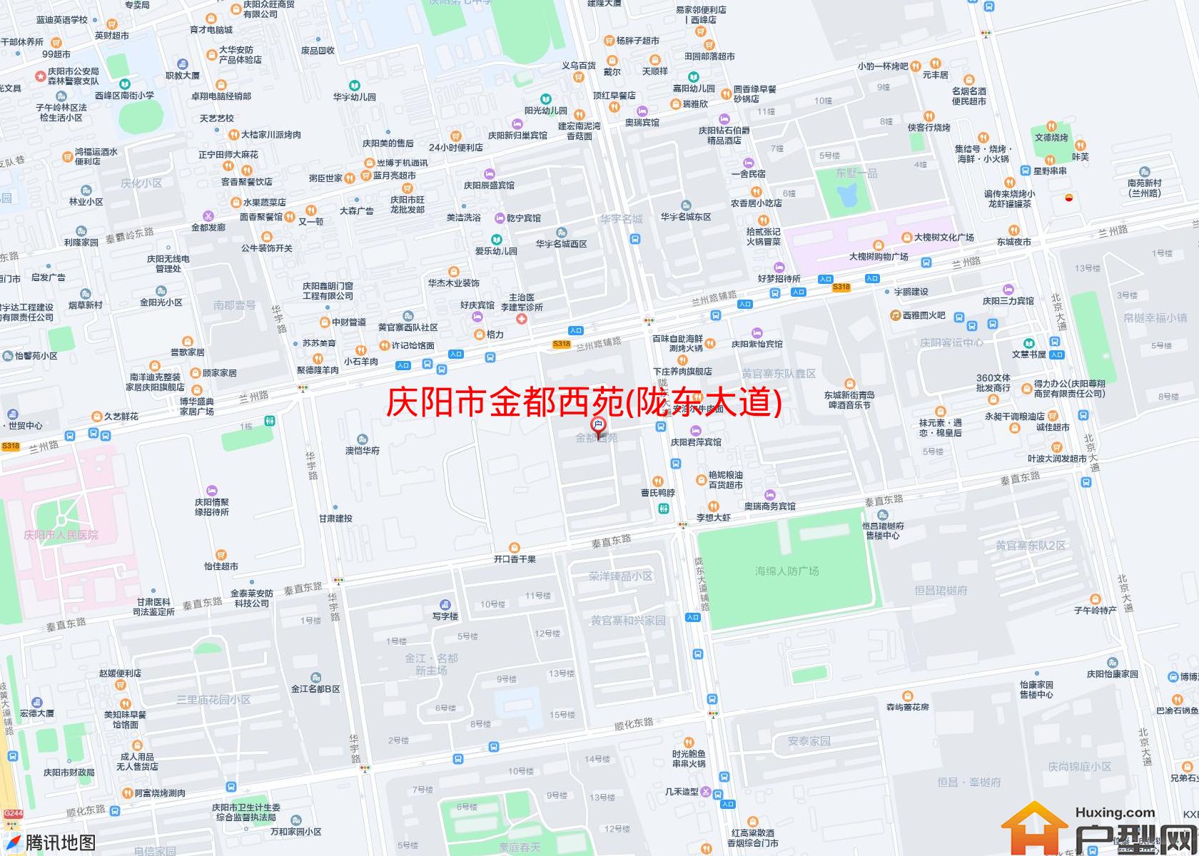 金都西苑(陇东大道)小区 - 户型网
