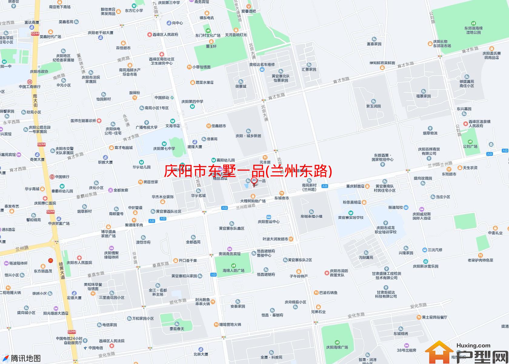 东墅一品(兰州东路)小区 - 户型网