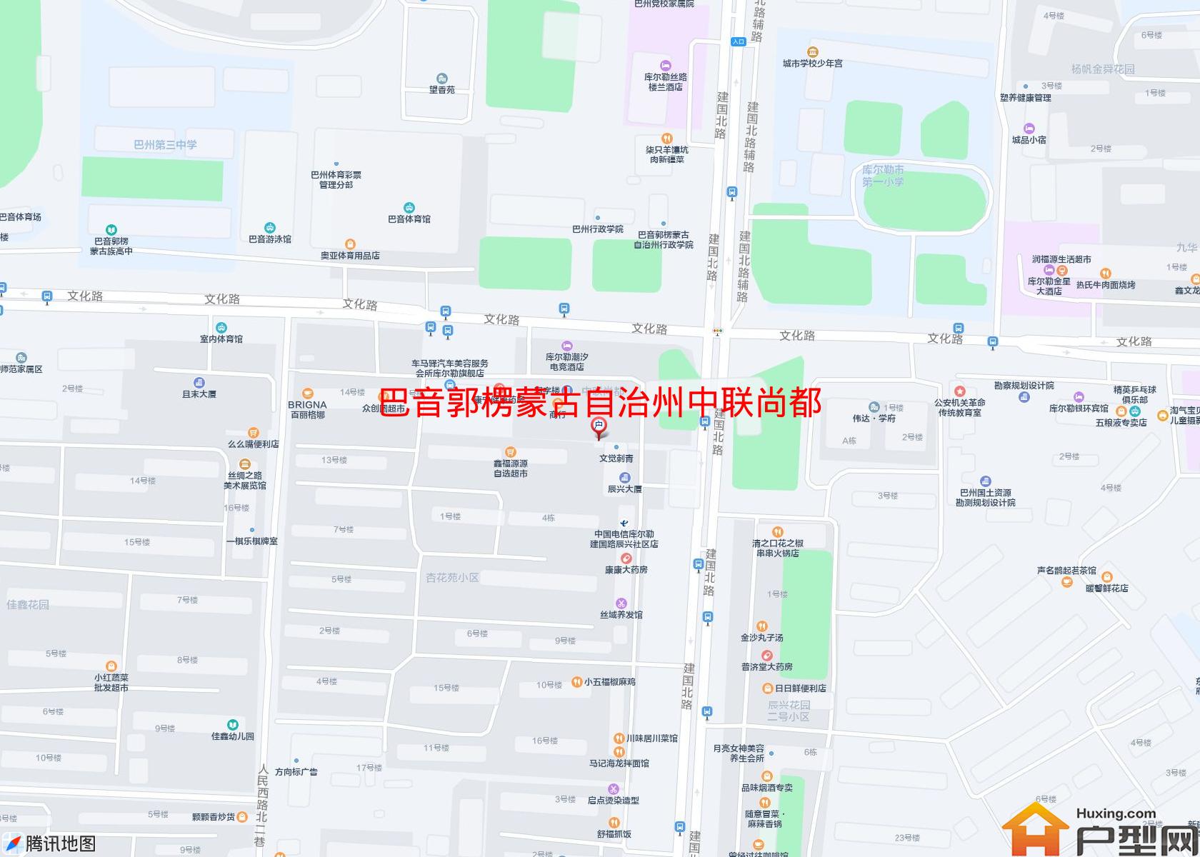 中联尚都小区(建国北路70号)小区 - 户型网