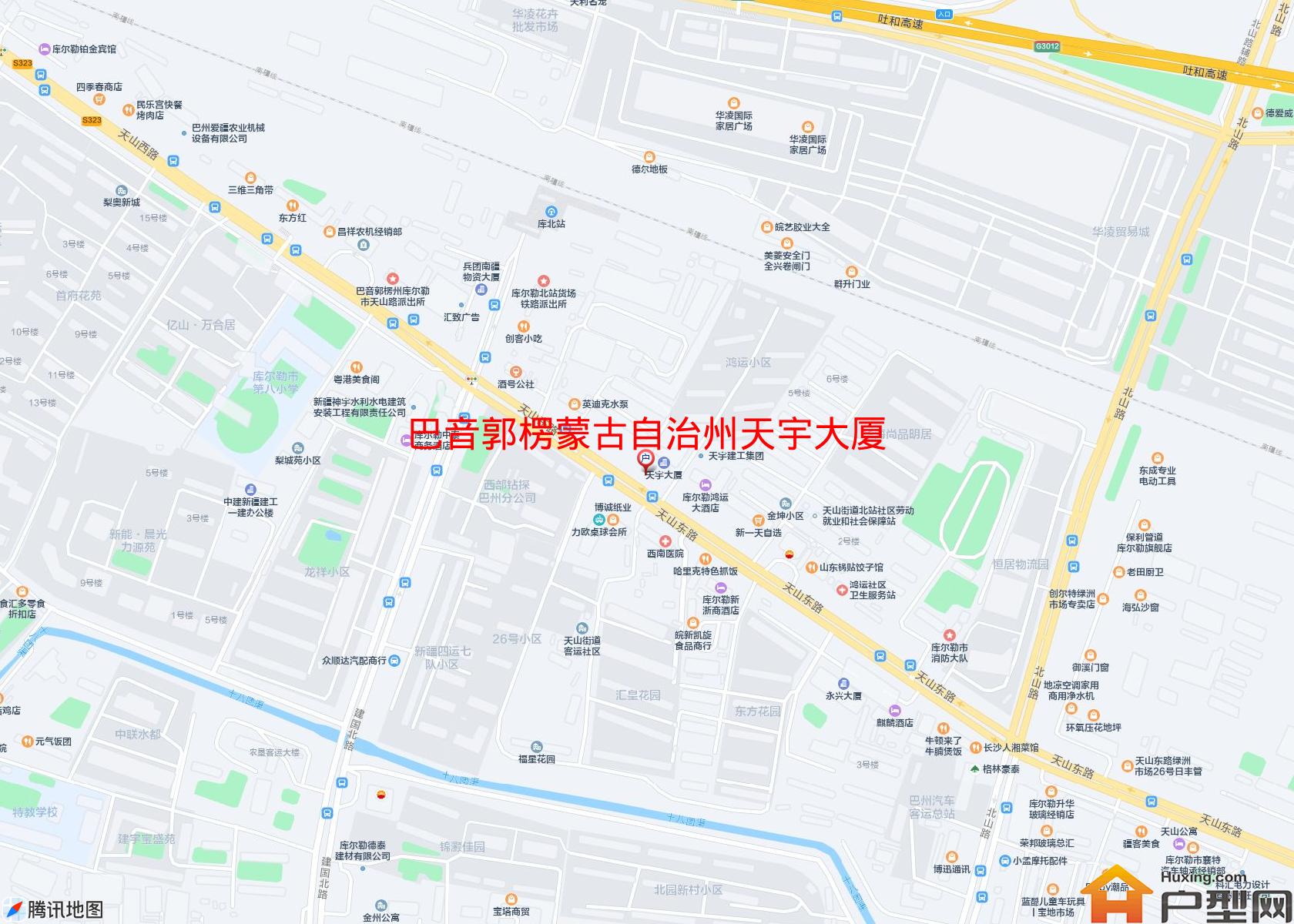 天宇大厦(天山西路)小区 - 户型网