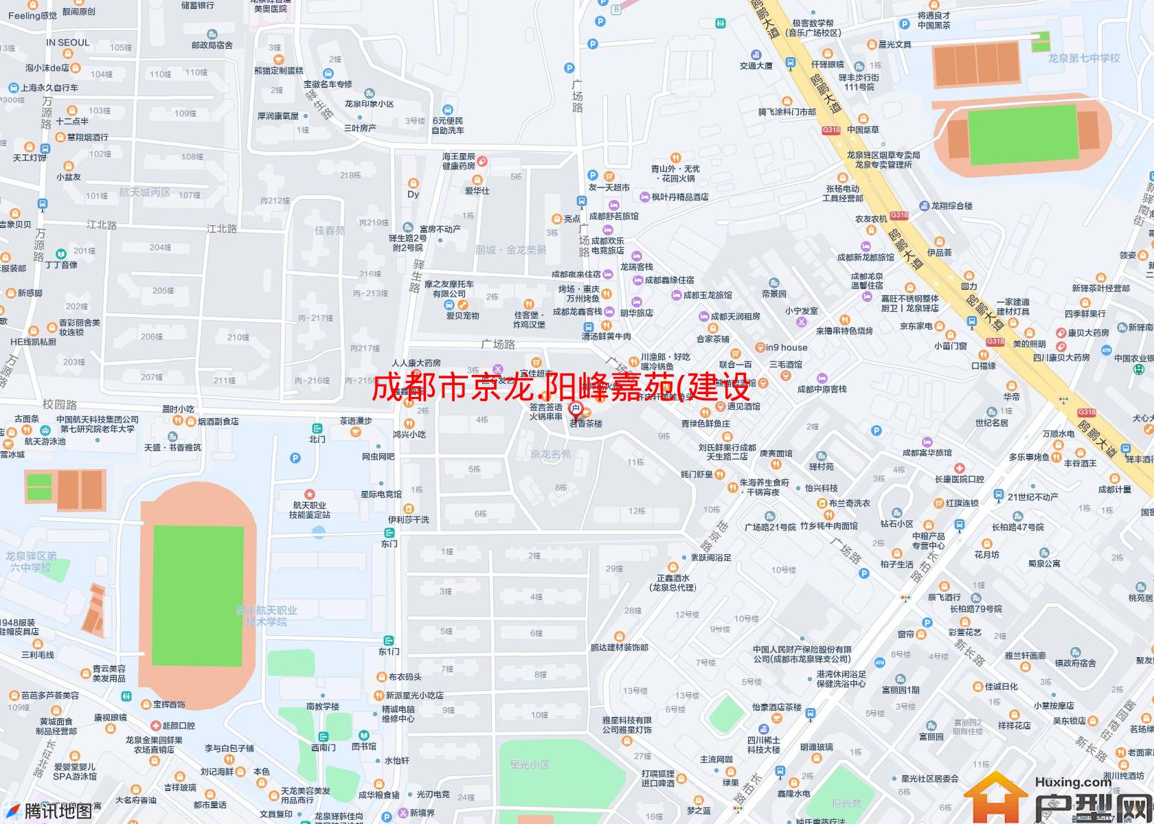 京龙.阳峰嘉苑(建设中路)小区 - 户型网