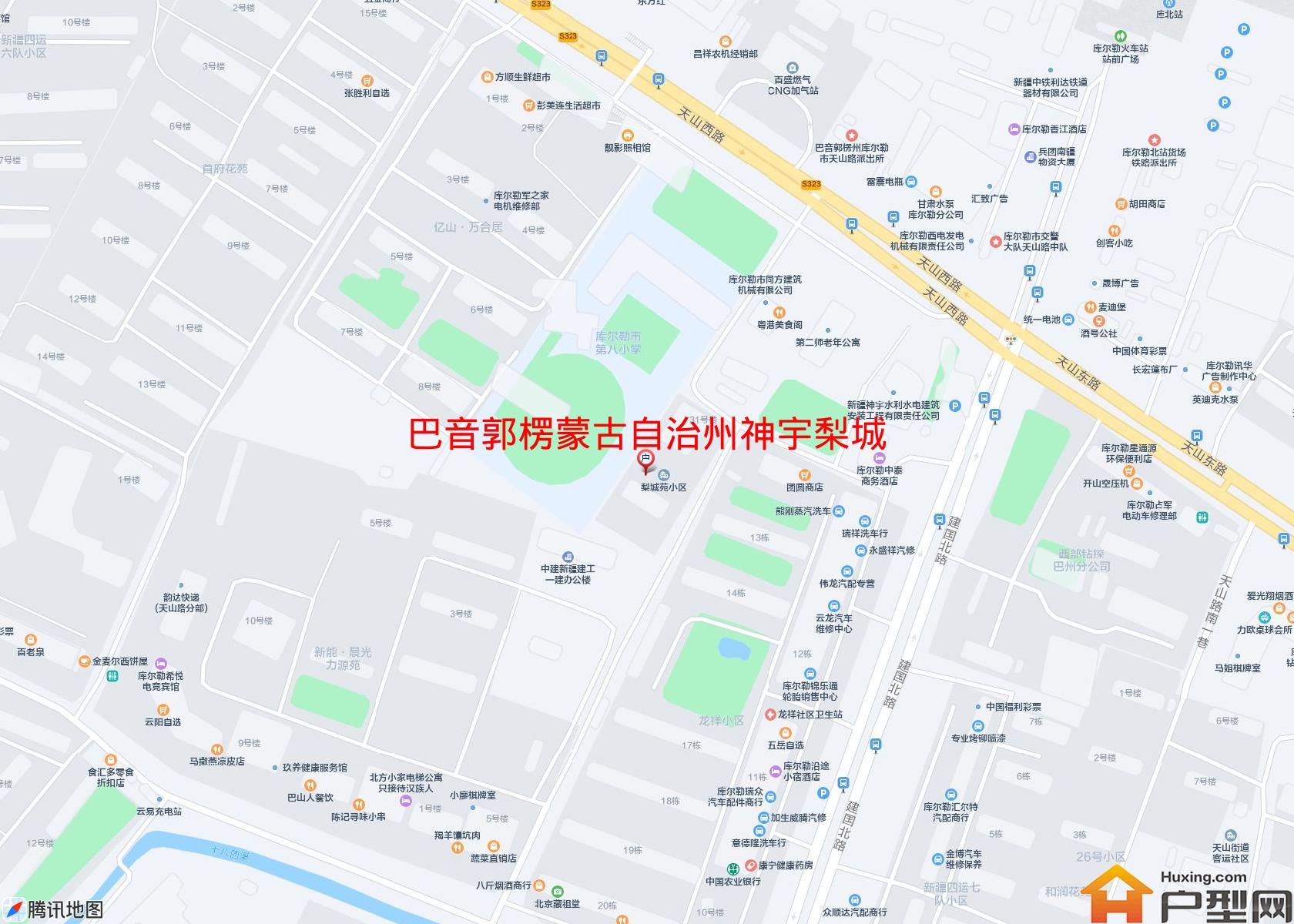 神宇梨城苑(建国北路)小区 - 户型网