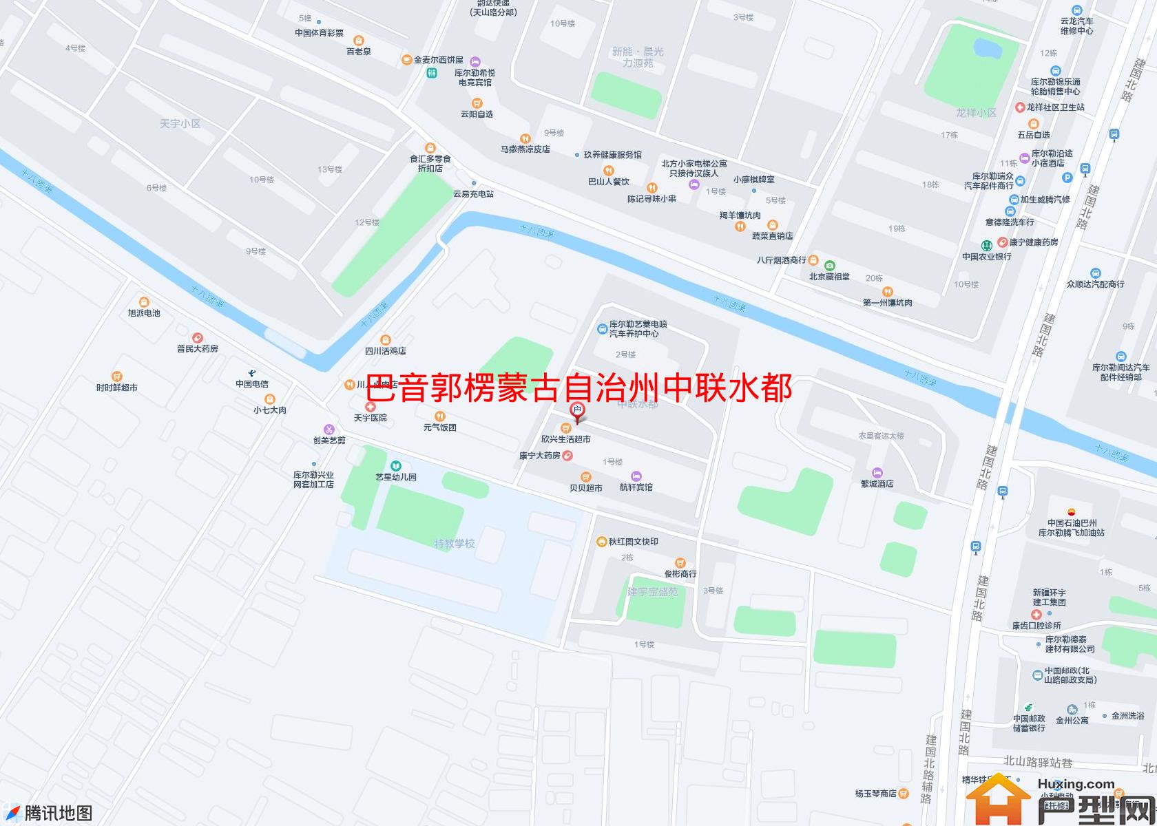 中联水都(建国路)小区 - 户型网