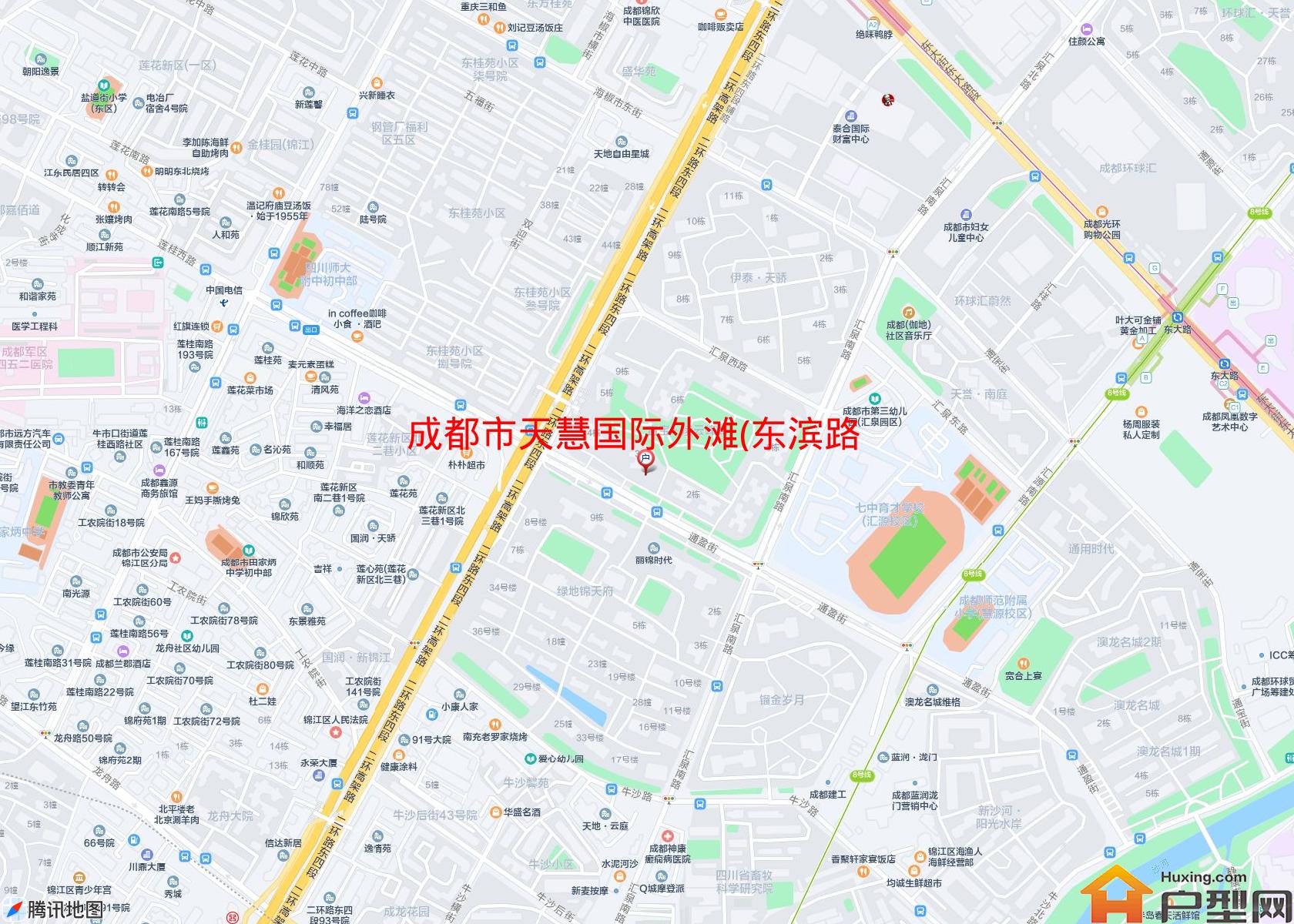 天慧国际外滩(东滨路)小区 - 户型网