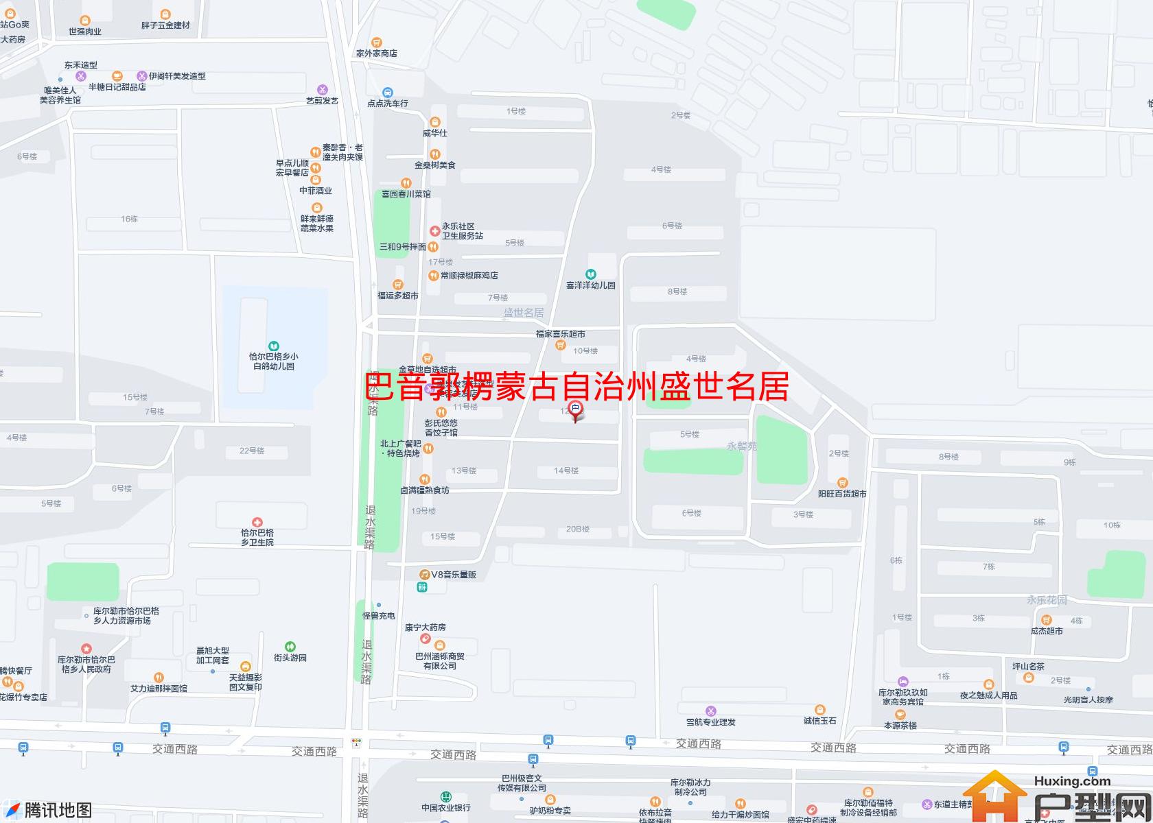 盛世名居(水渠路)小区 - 户型网