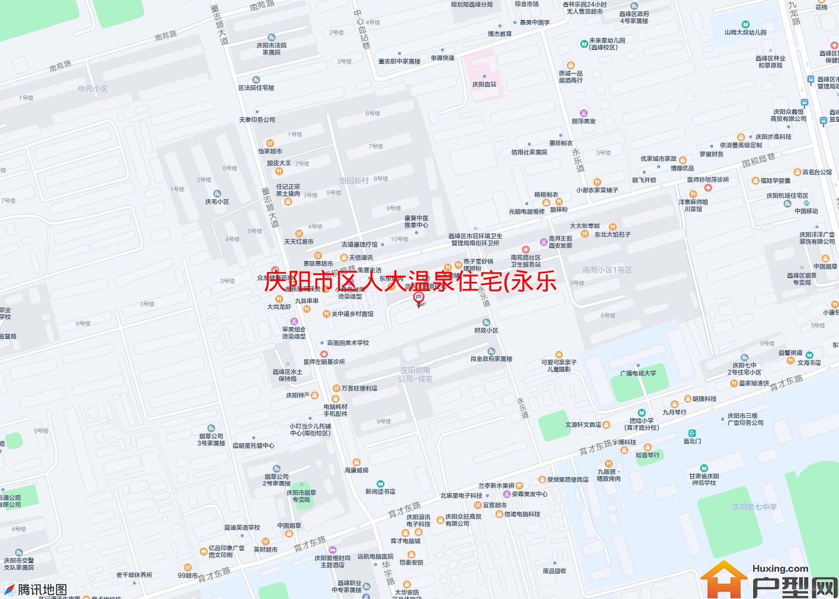 区人大温泉住宅(永乐道)小区 - 户型网