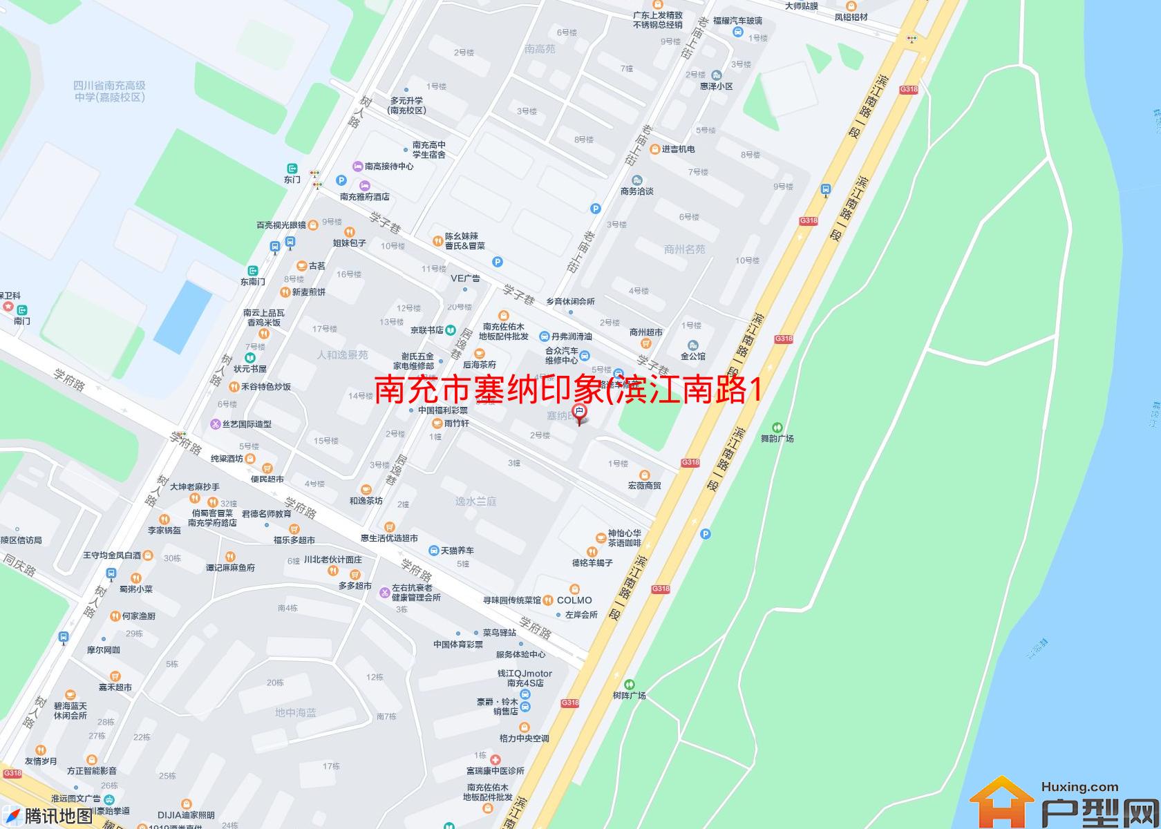 塞纳印象(滨江南路107号)小区 - 户型网