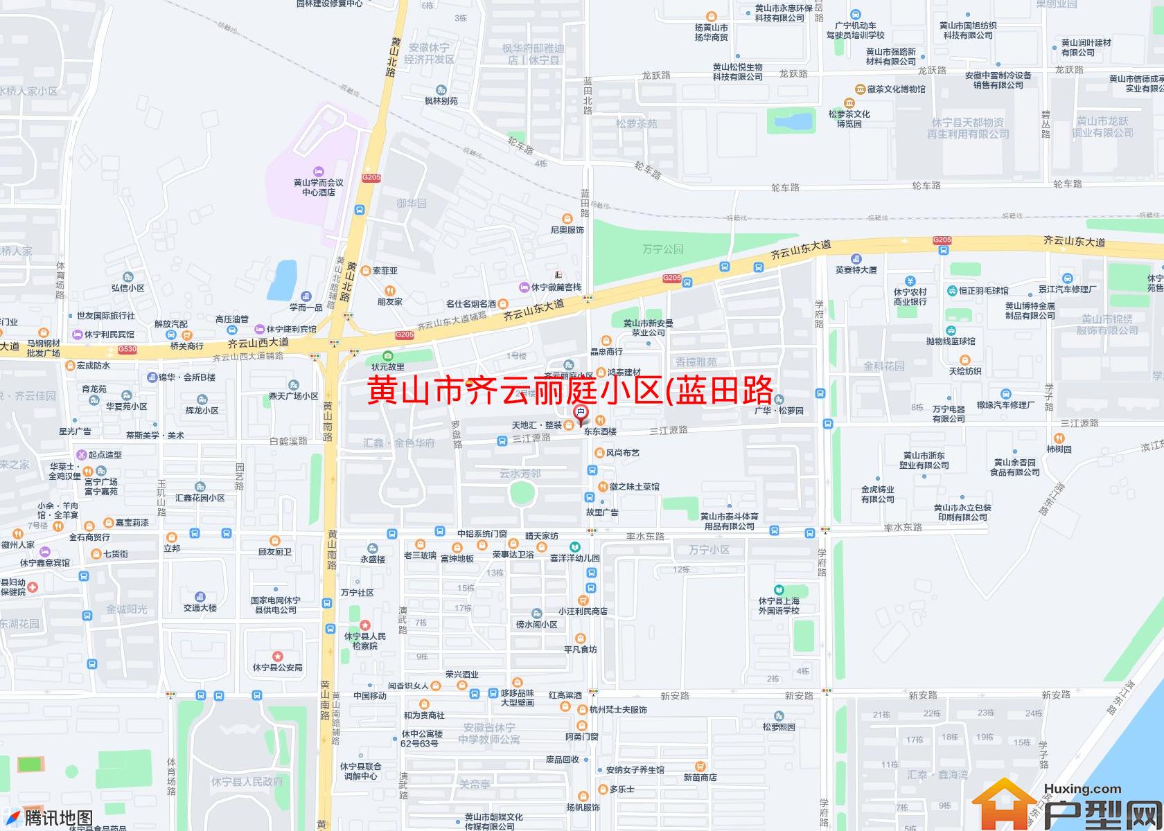 齐云丽庭小区(蓝田路)小区 - 户型网