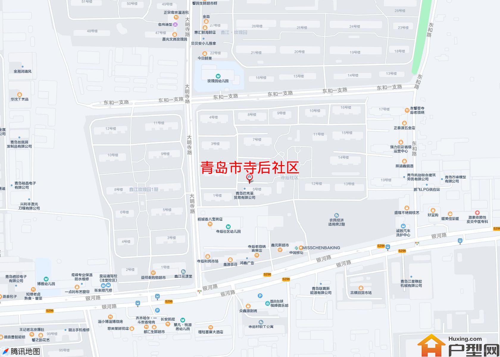 寺后社区小区 - 户型网