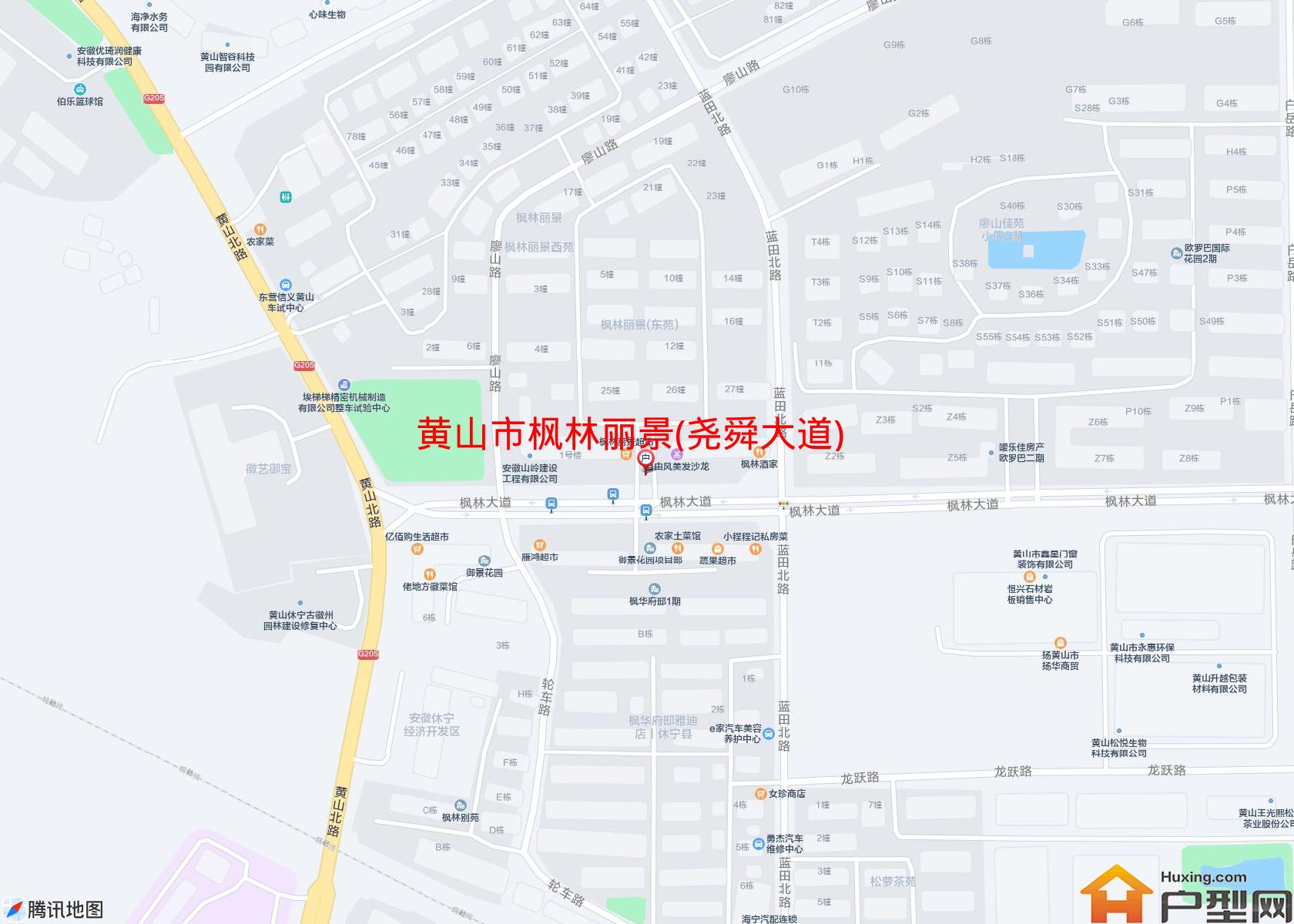 枫林丽景(尧舜大道)小区 - 户型网
