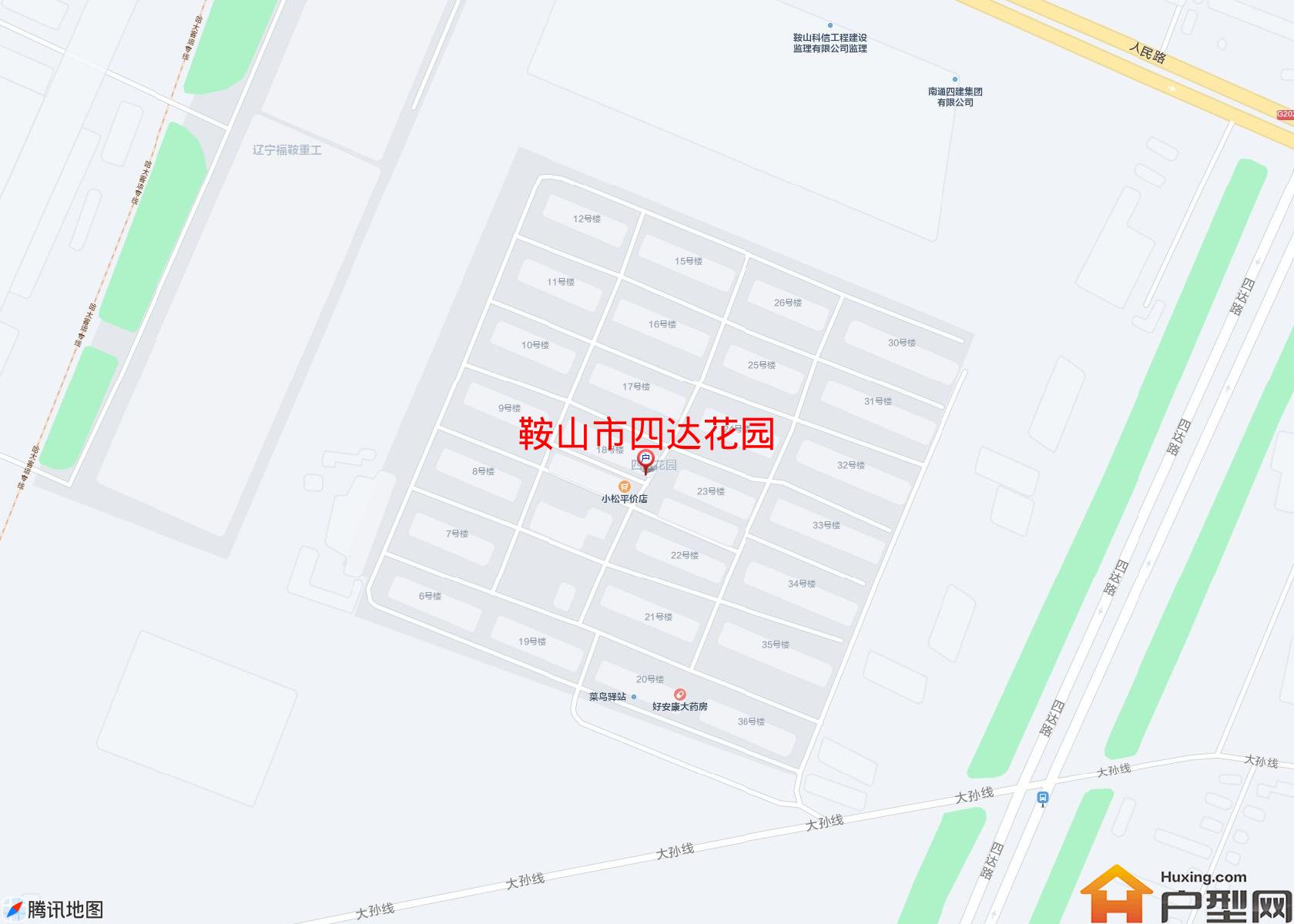 四达花园小区 - 户型网