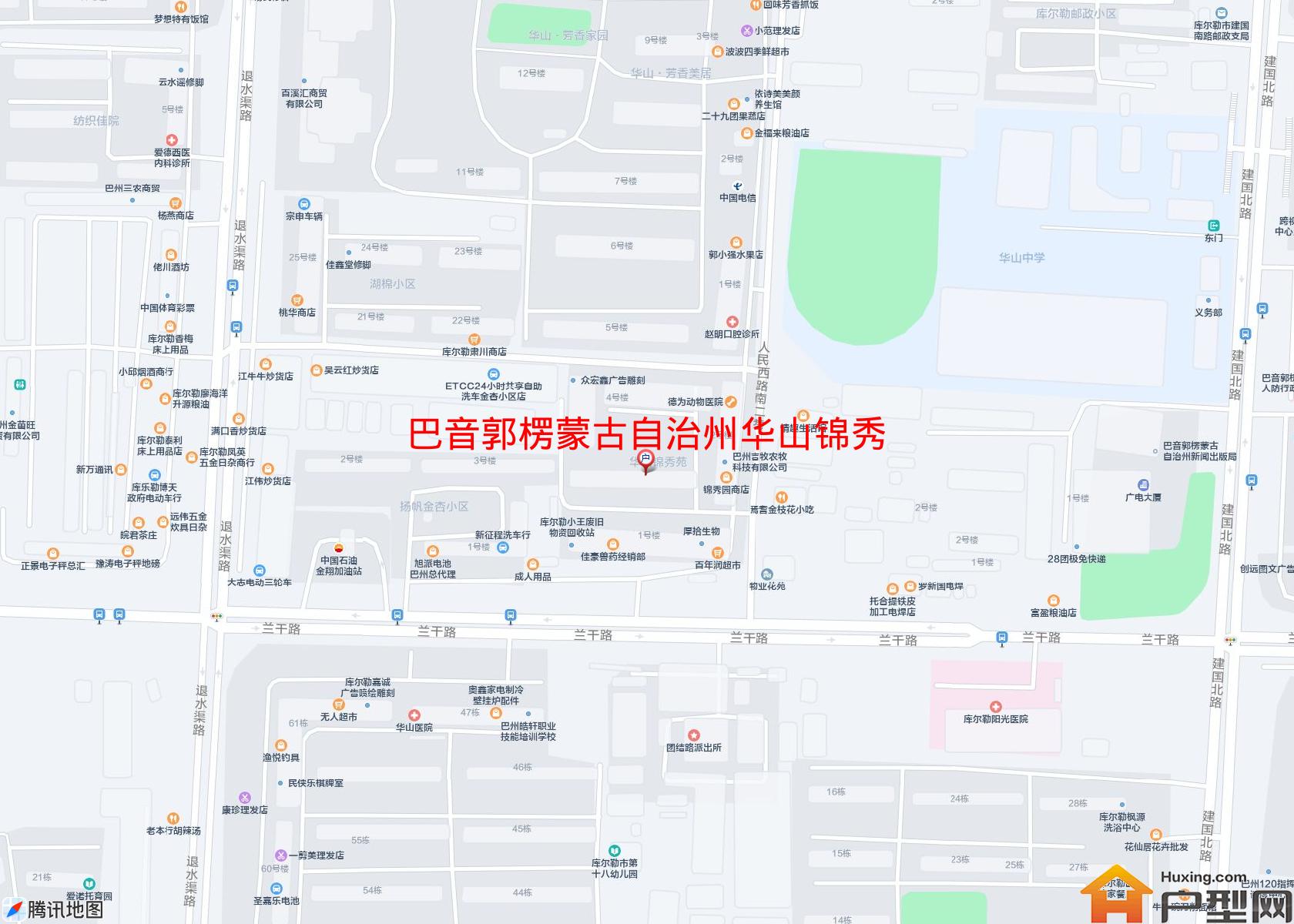 华山锦秀苑(兰干路)小区 - 户型网