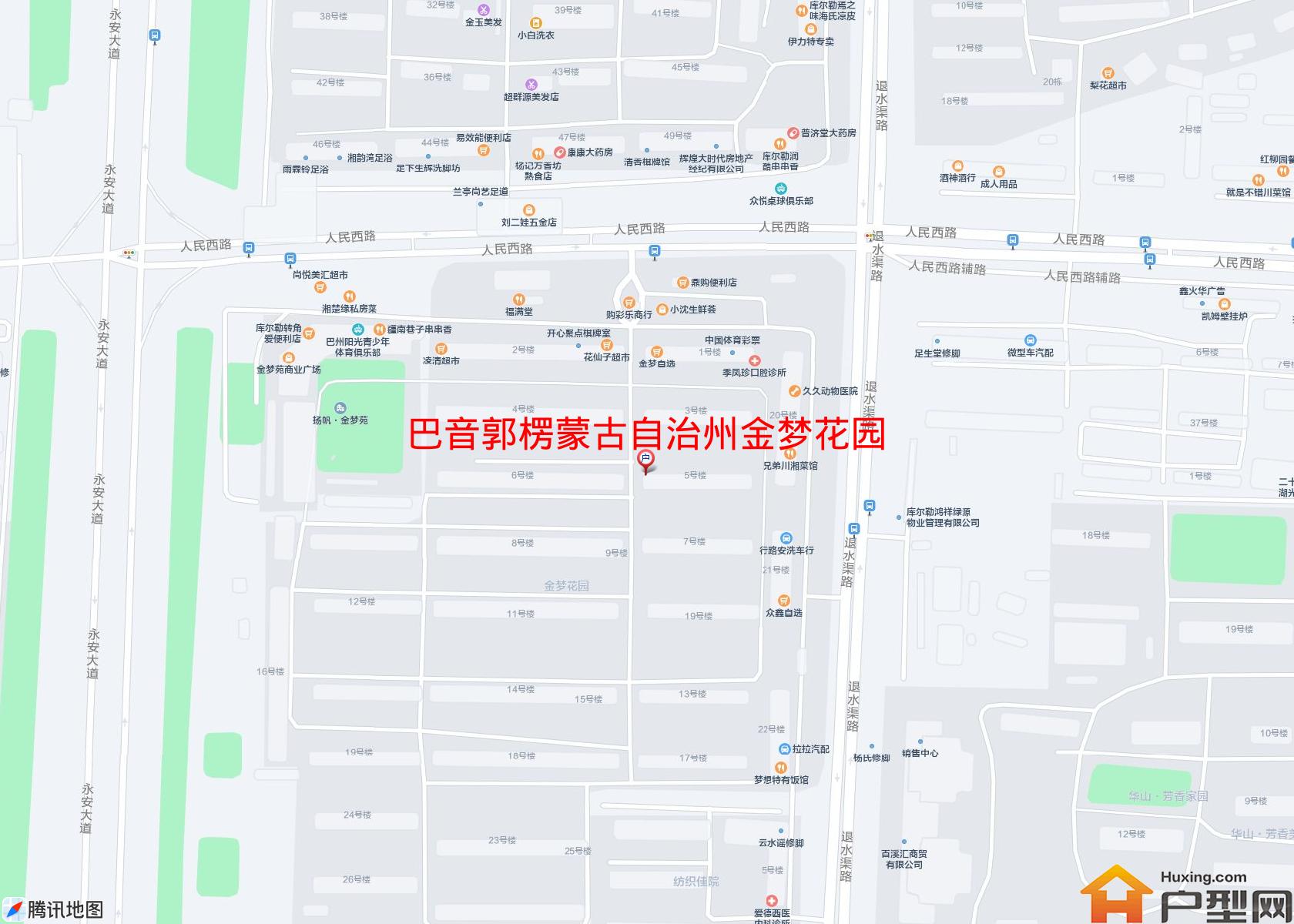 金梦花园(人民西路)小区 - 户型网
