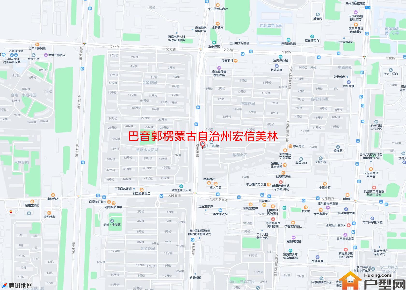 宏信美林阁(退水渠路)小区 - 户型网
