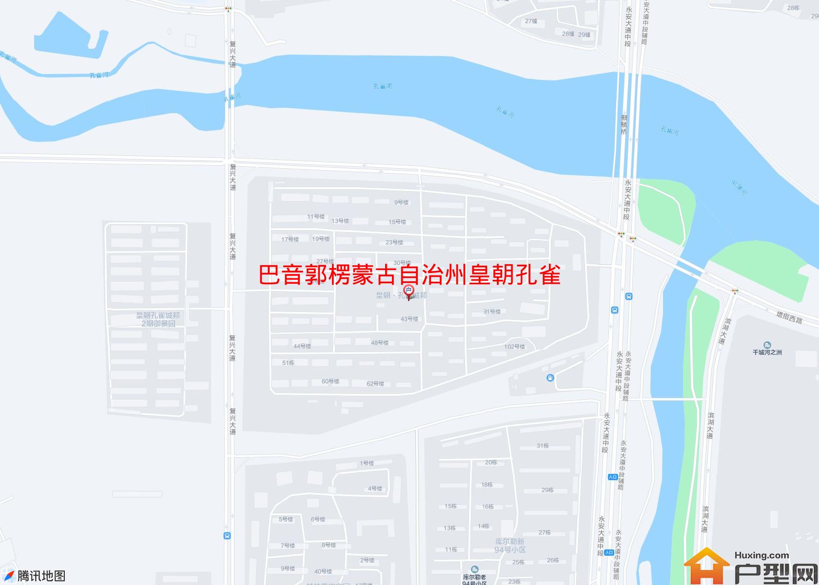 皇朝孔雀城邦(孔雀河)小区 - 户型网