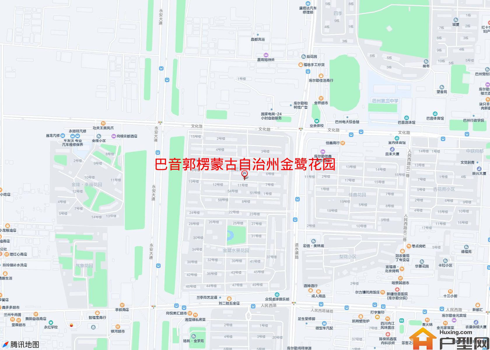 金鹭花园(退水渠路)小区 - 户型网