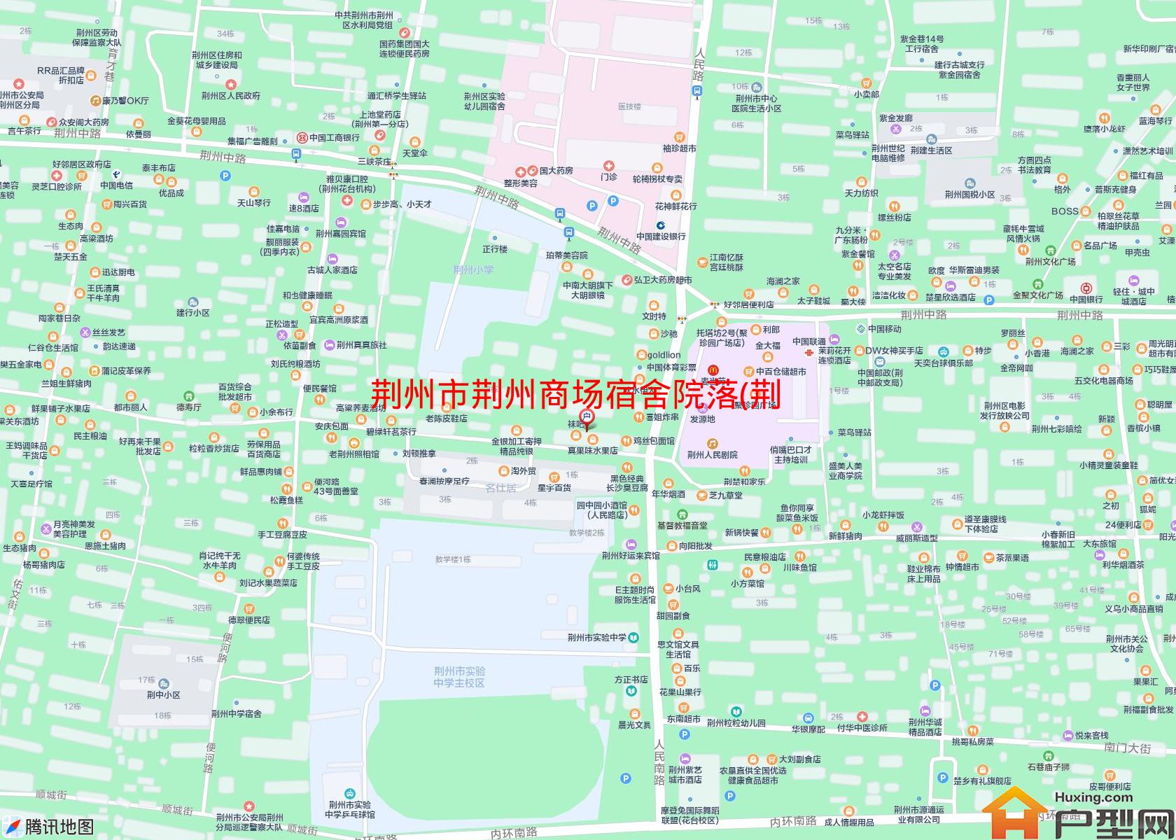 荆州商场宿舍院落(荆北路5号)小区 - 户型网