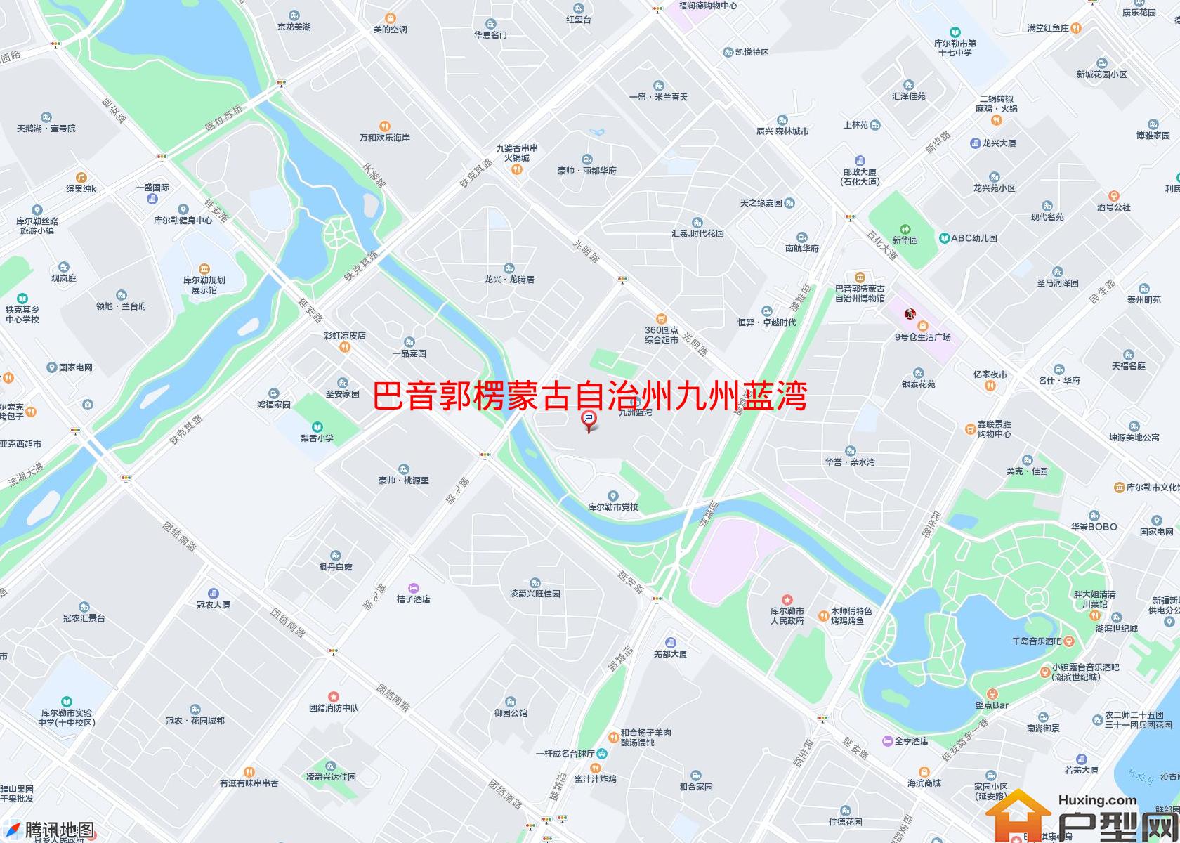 九州蓝湾(腾飞路)小区 - 户型网