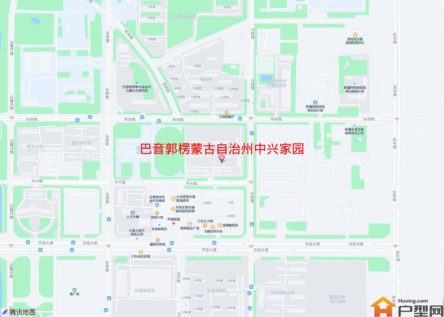 中兴家园(兴民路)小区 - 户型网