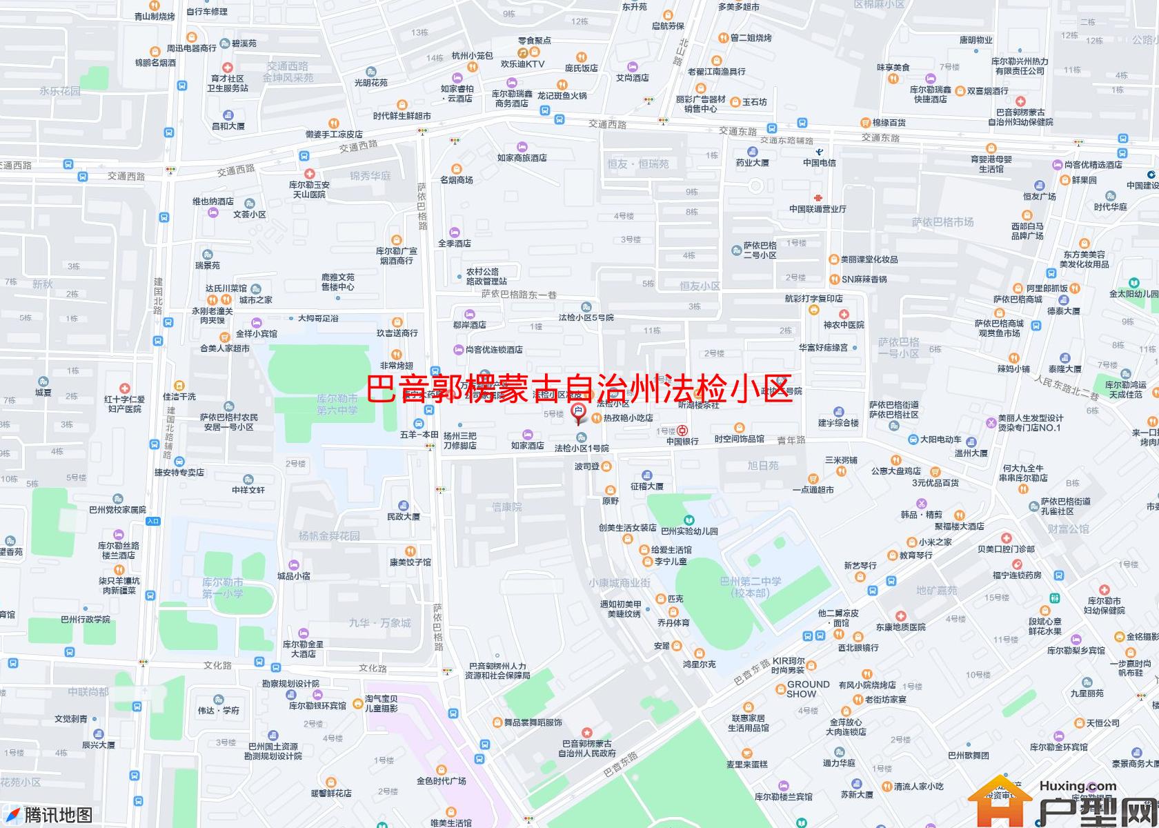 法检小区1号院(青年路北四巷)小区 - 户型网