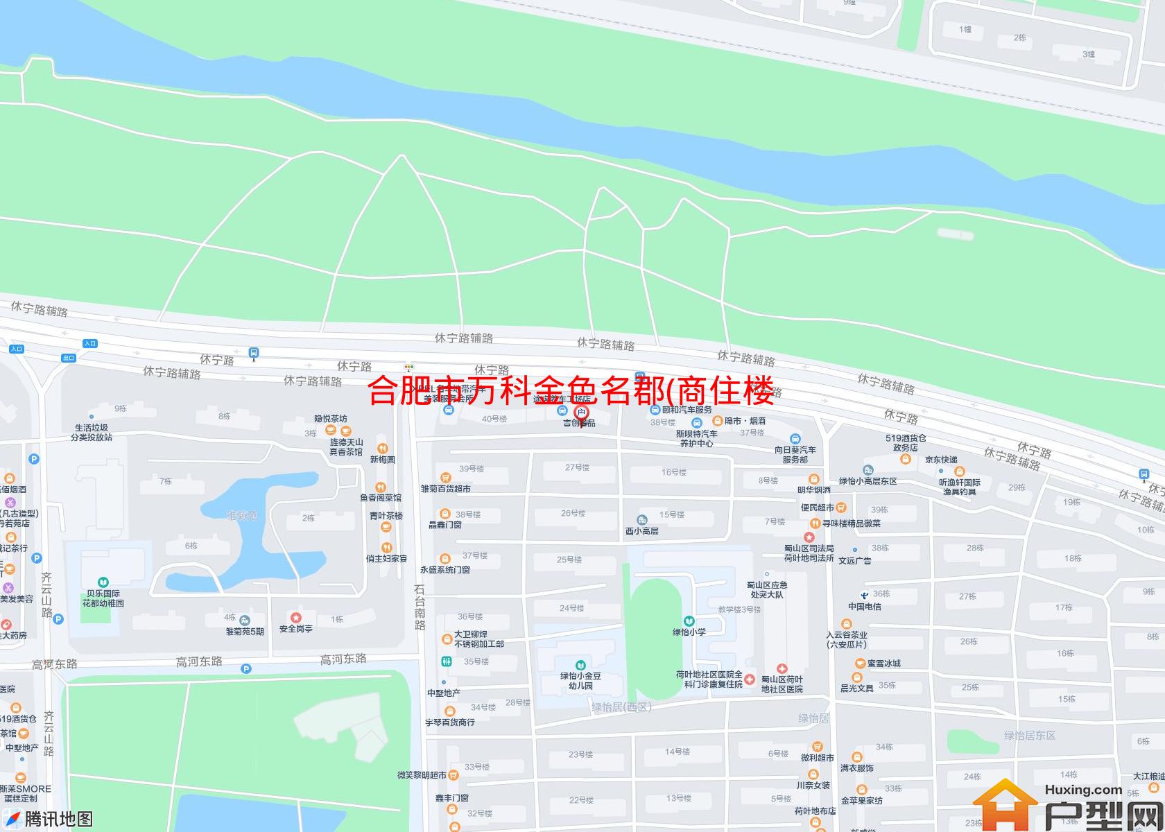 万科金色名郡(商住楼)小区 - 户型网