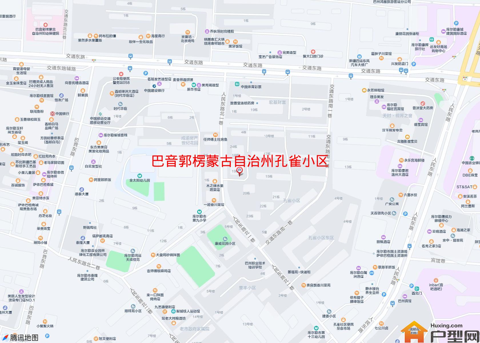 孔雀小区(交通东路南一巷)小区 - 户型网