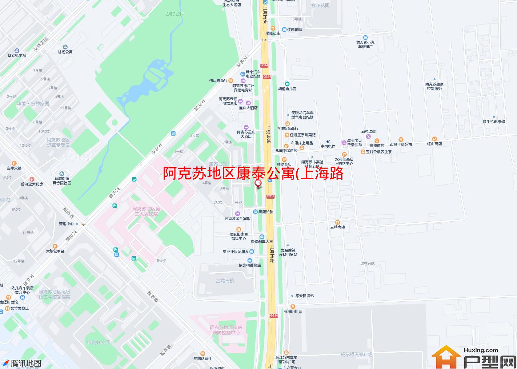 康泰公寓(上海路)小区 - 户型网