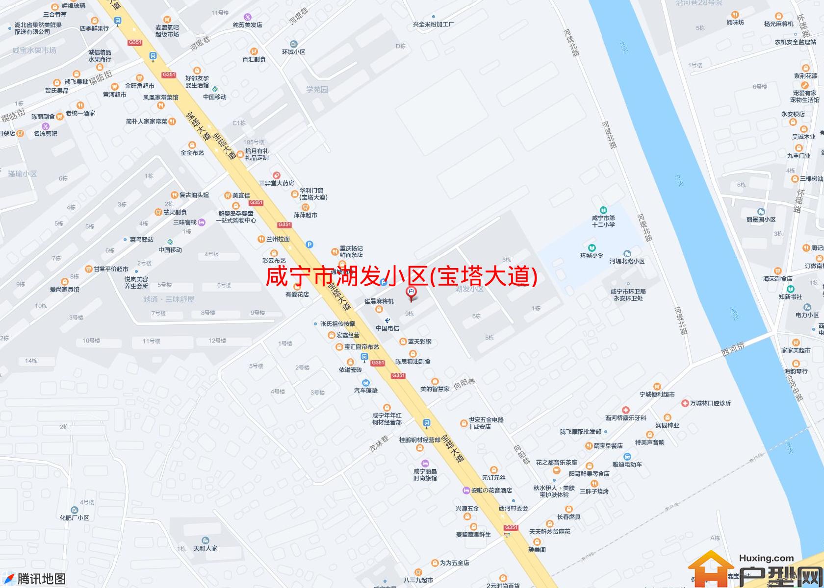 湖发小区(宝塔大道)小区 - 户型网