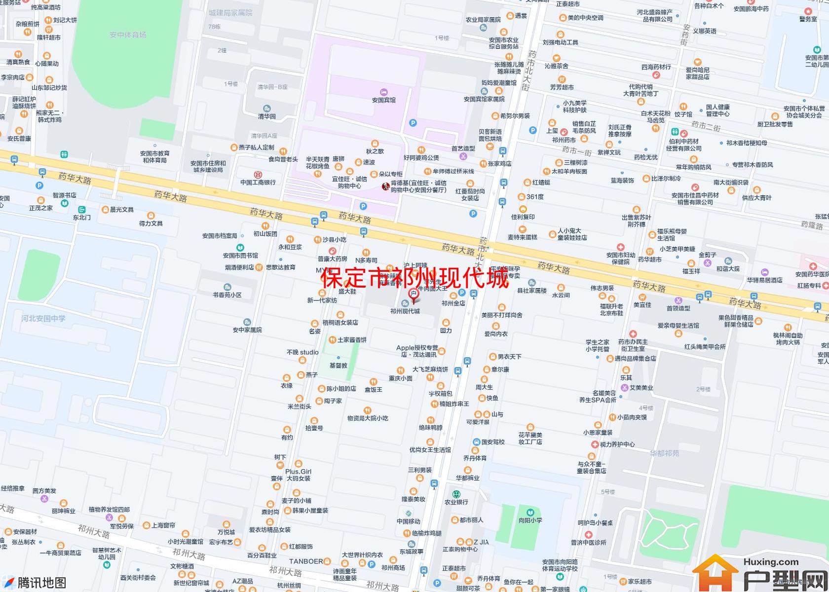 祁州现代城小区 - 户型网