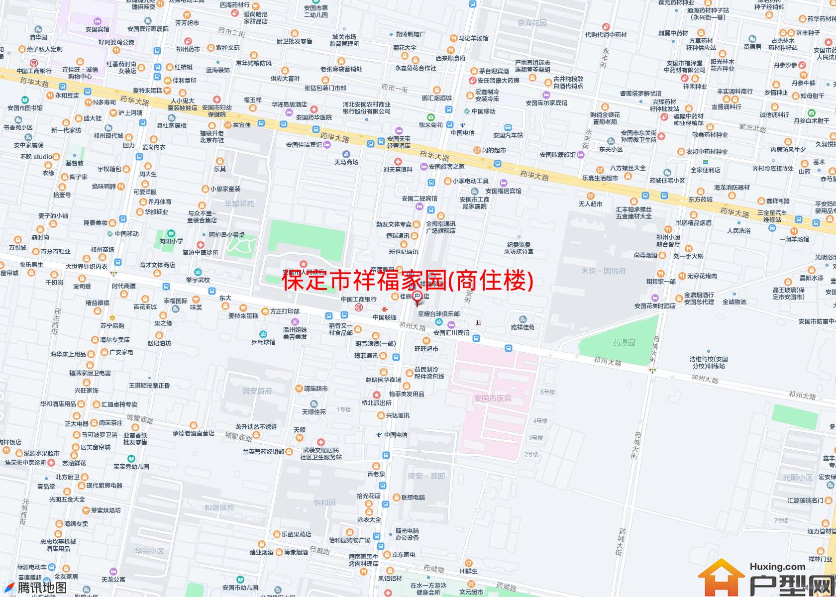祥福家园(商住楼)小区 - 户型网