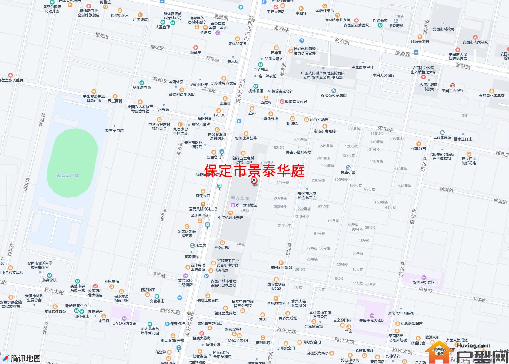 景泰华庭小区 - 户型网