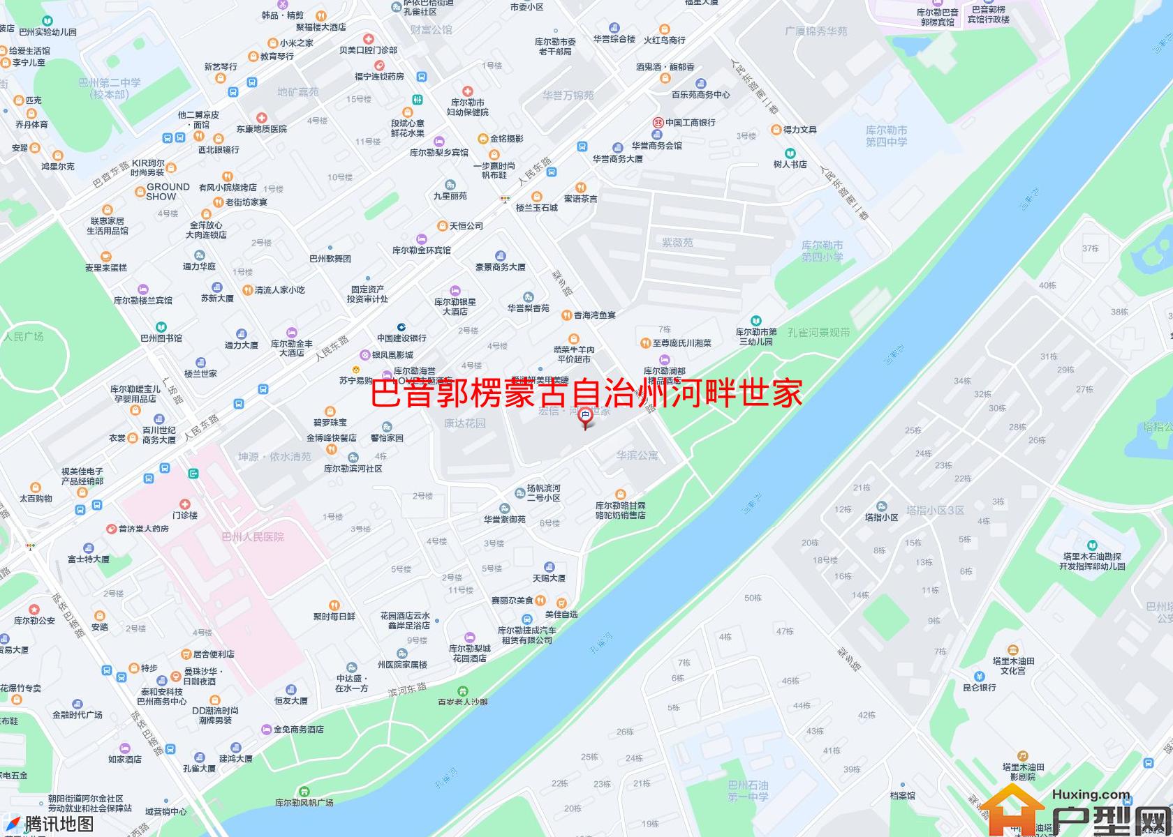 河畔世家(梨乡路12号)小区 - 户型网
